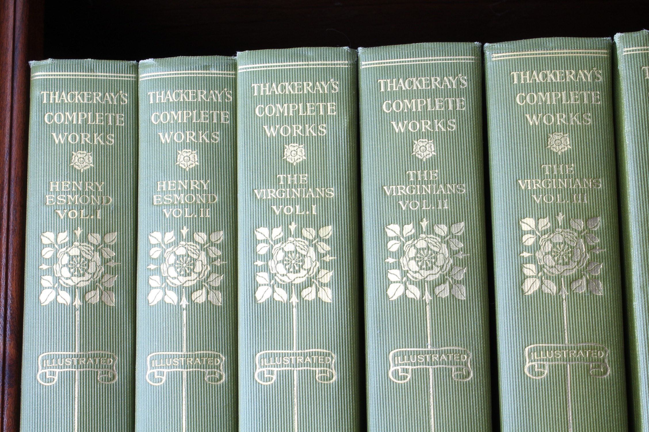 Limited Edition, Complete Set of "Thackary's Complete Works" 