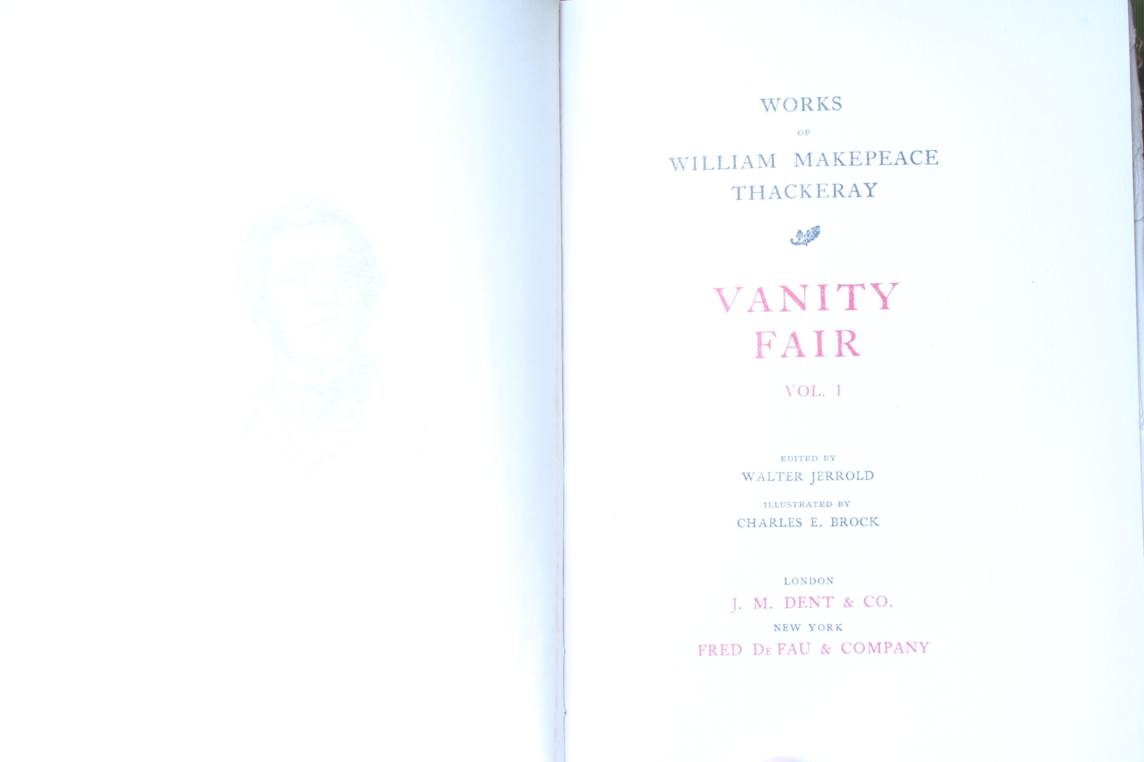 Limited Edition, Complete Set of "Thackary's Complete Works" 