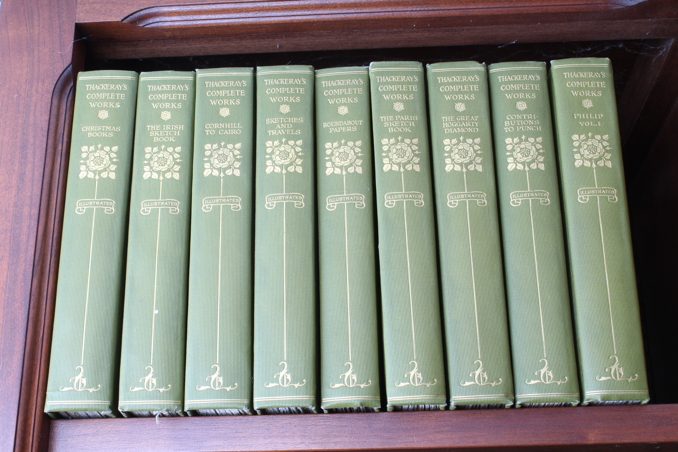 Limited Edition, Complete Set of "Thackary's Complete Works" 
