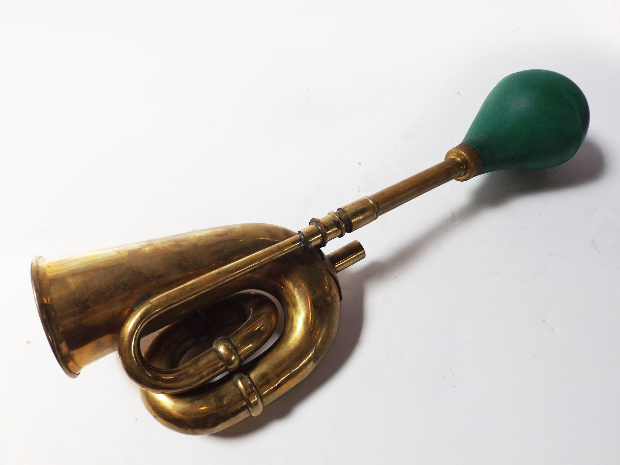 Vintage Pama Brass Hand Held Car Horn