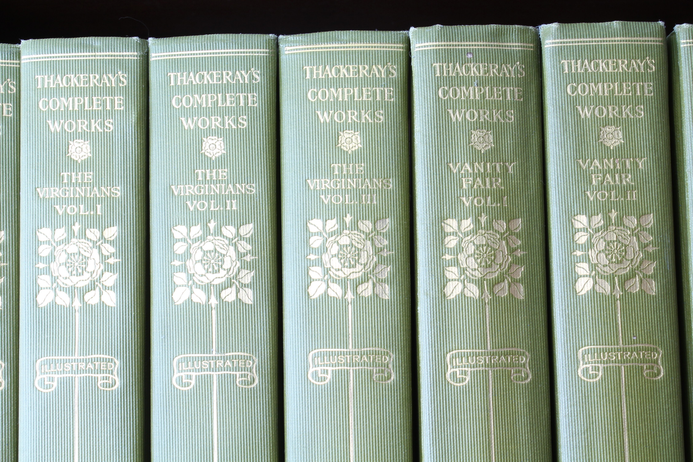 Limited Edition, Complete Set of "Thackary's Complete Works" 