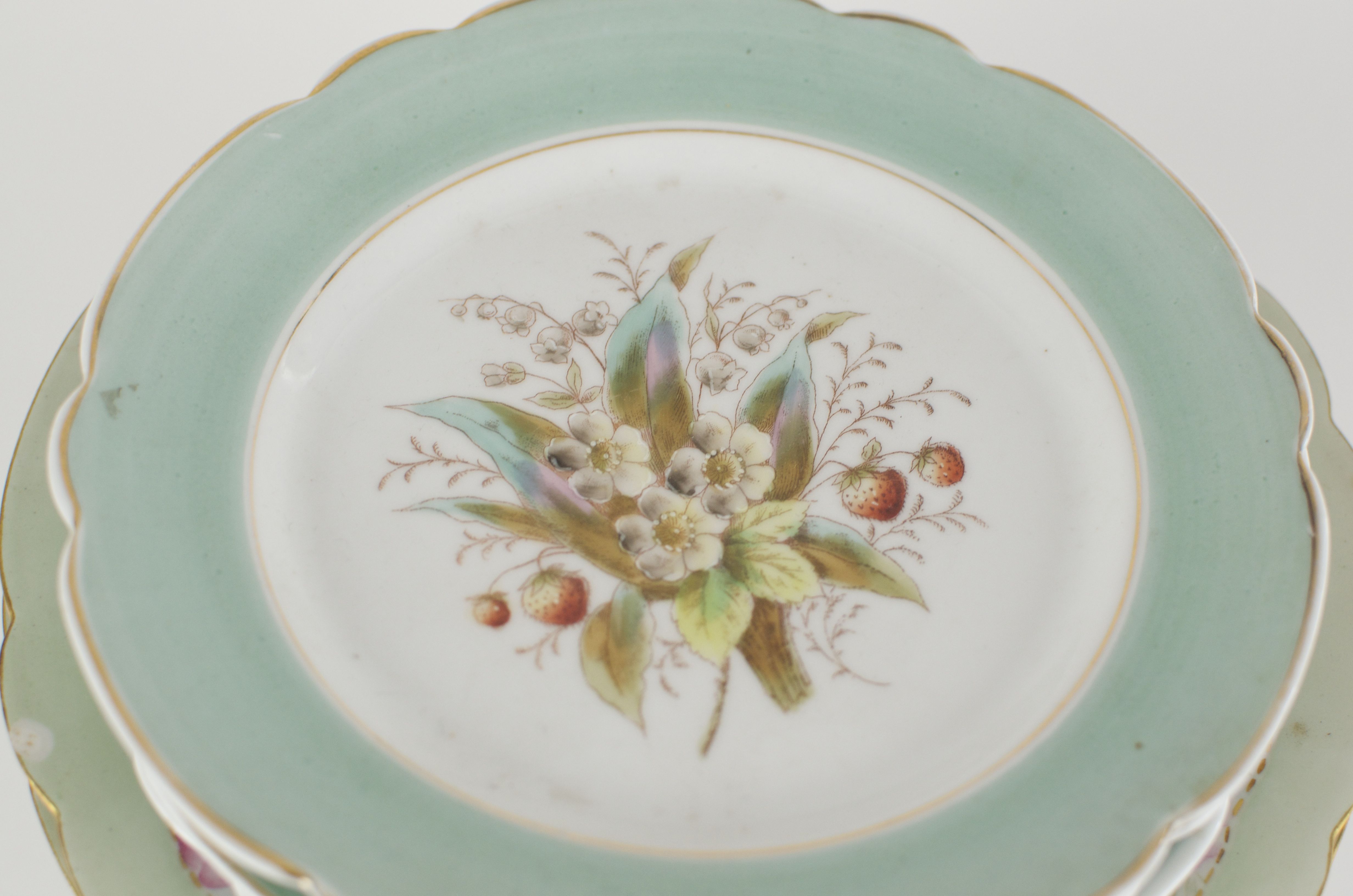 39-Piece Porcelain Luncheon Plates