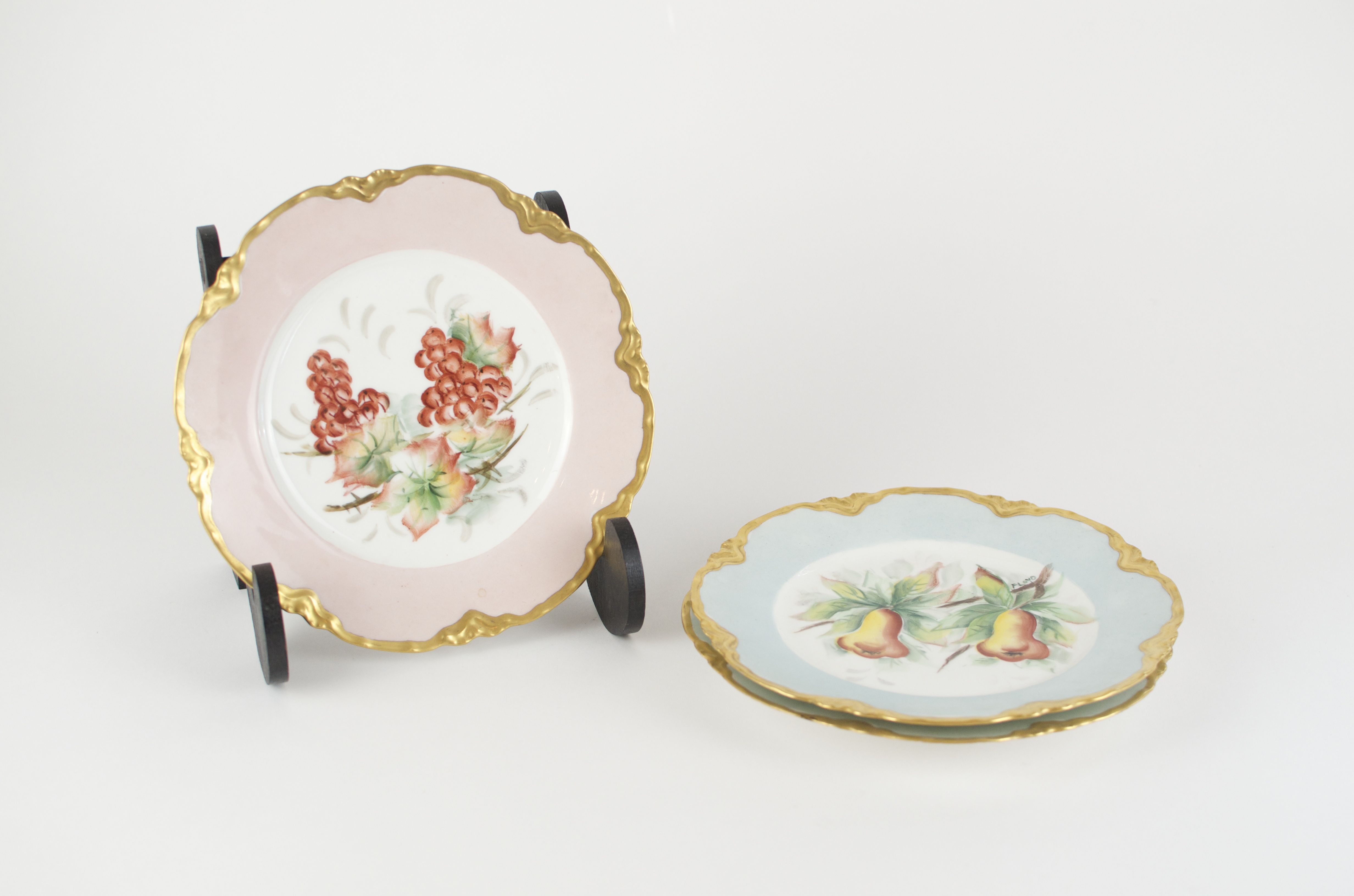 39-Piece Porcelain Luncheon Plates