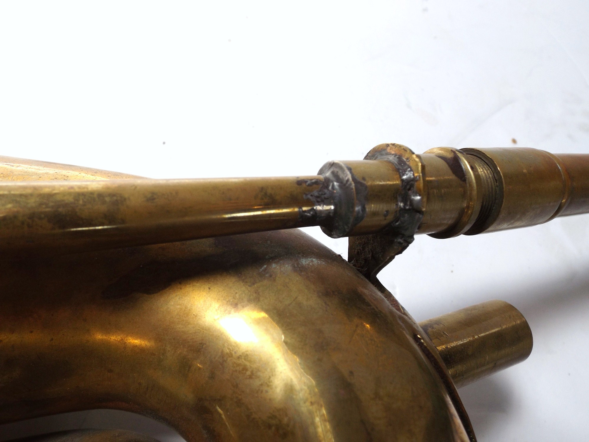 Vintage Pama Brass Hand Held Car Horn