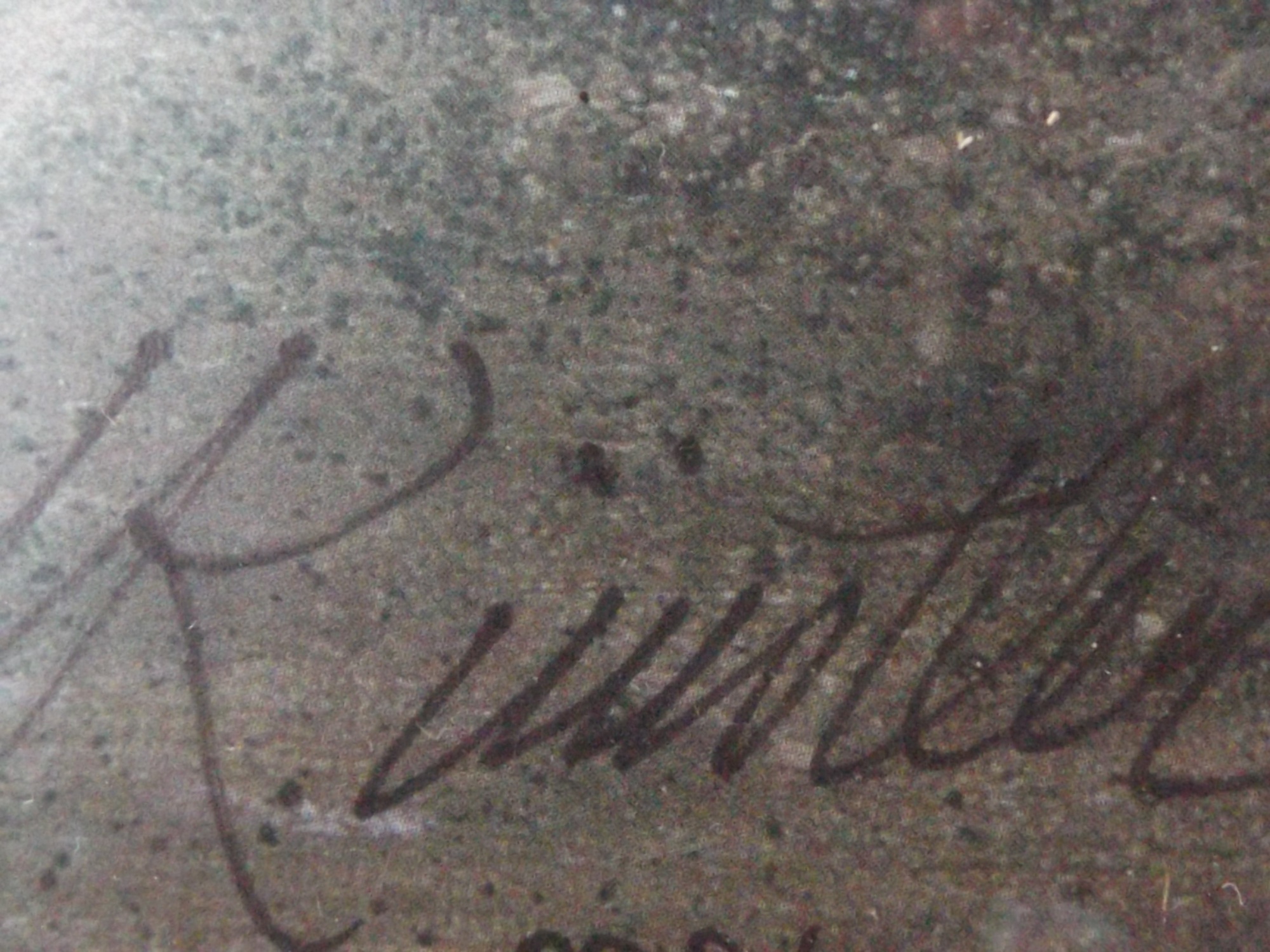 Signed and Numbered Kunstler Lithograph of Robert E. Lee