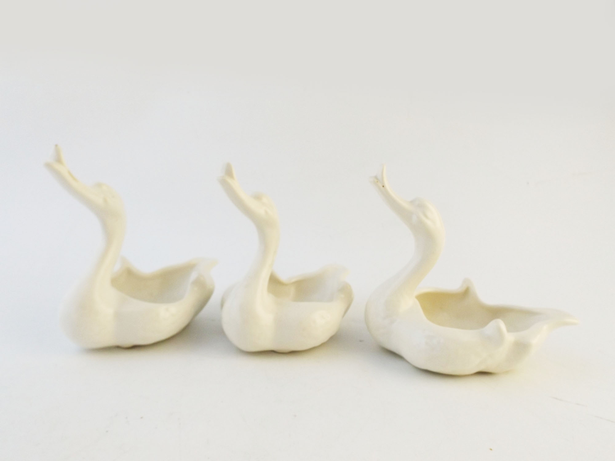 Hull Pottery Swan Figurals