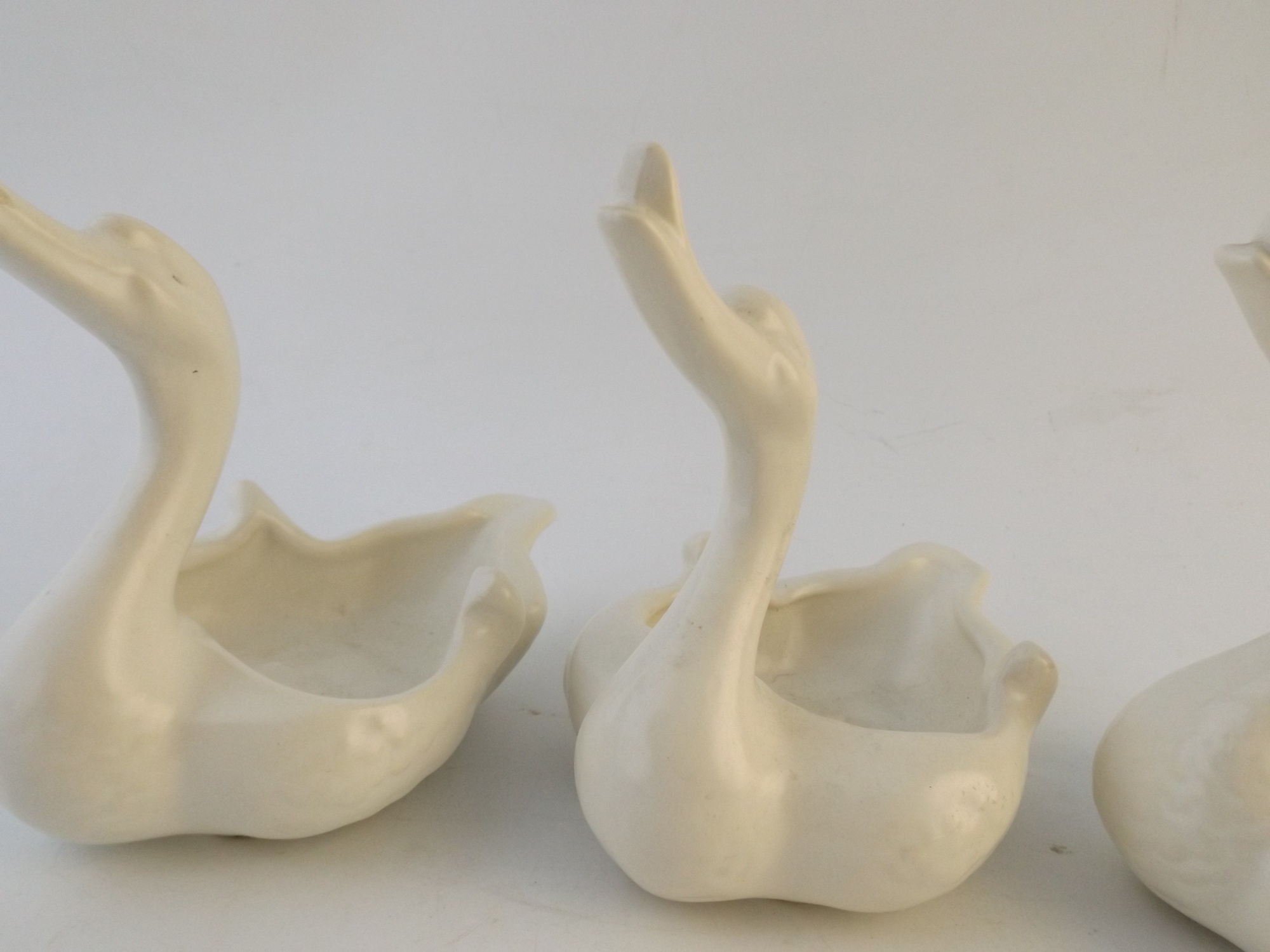 Hull Pottery Swan Figurals