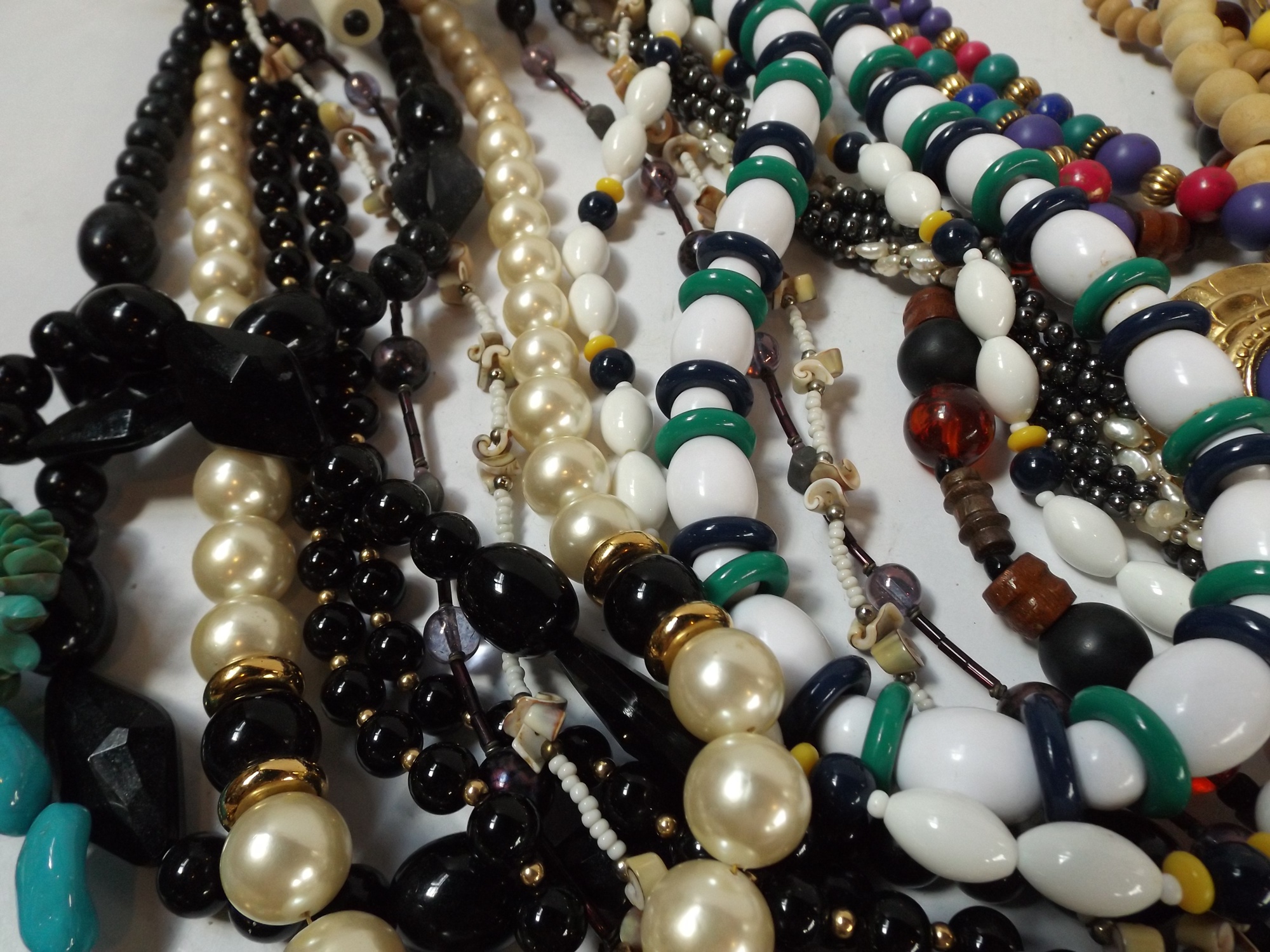 Collection of Mod Beaded Necklaces