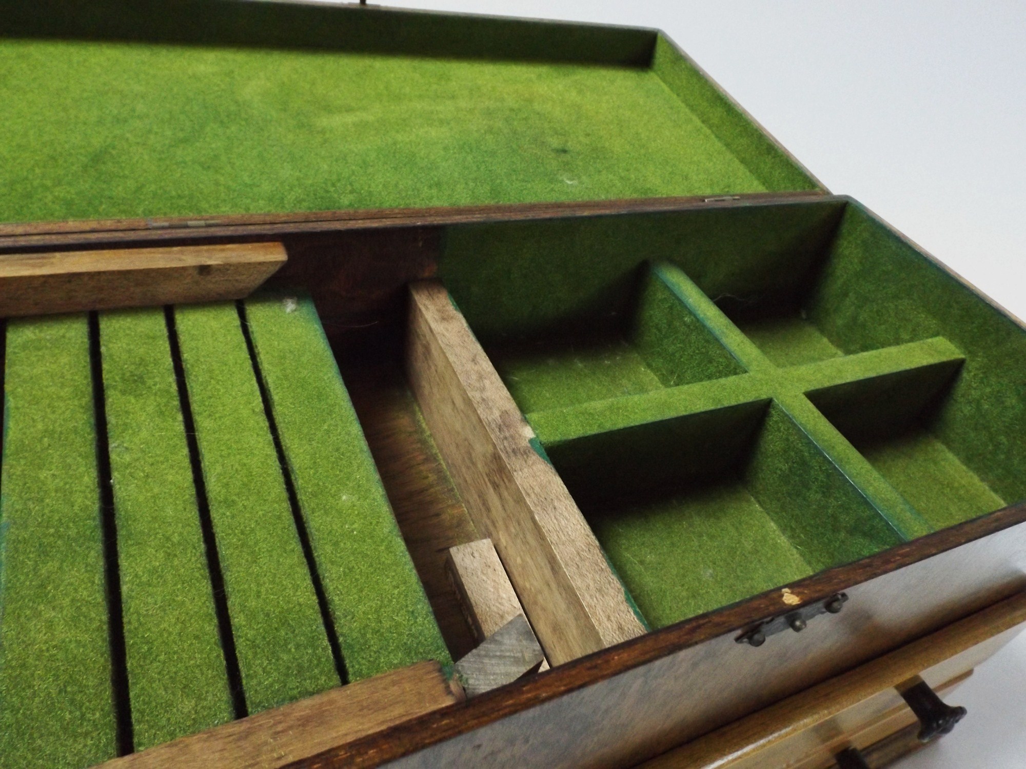 Vintage Wooden Jewelry Box