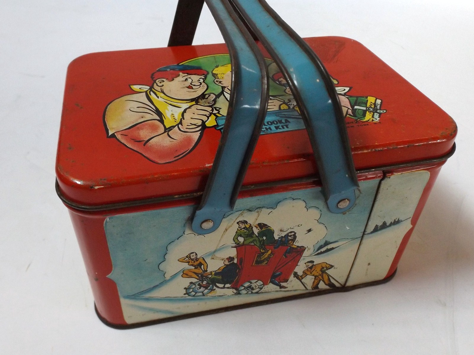 Vintage Joe Palooka Lunchbox, Circa 1948