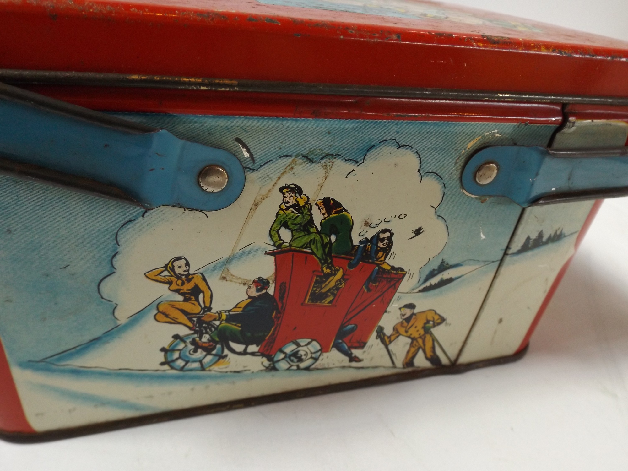 Vintage Joe Palooka Lunchbox, Circa 1948
