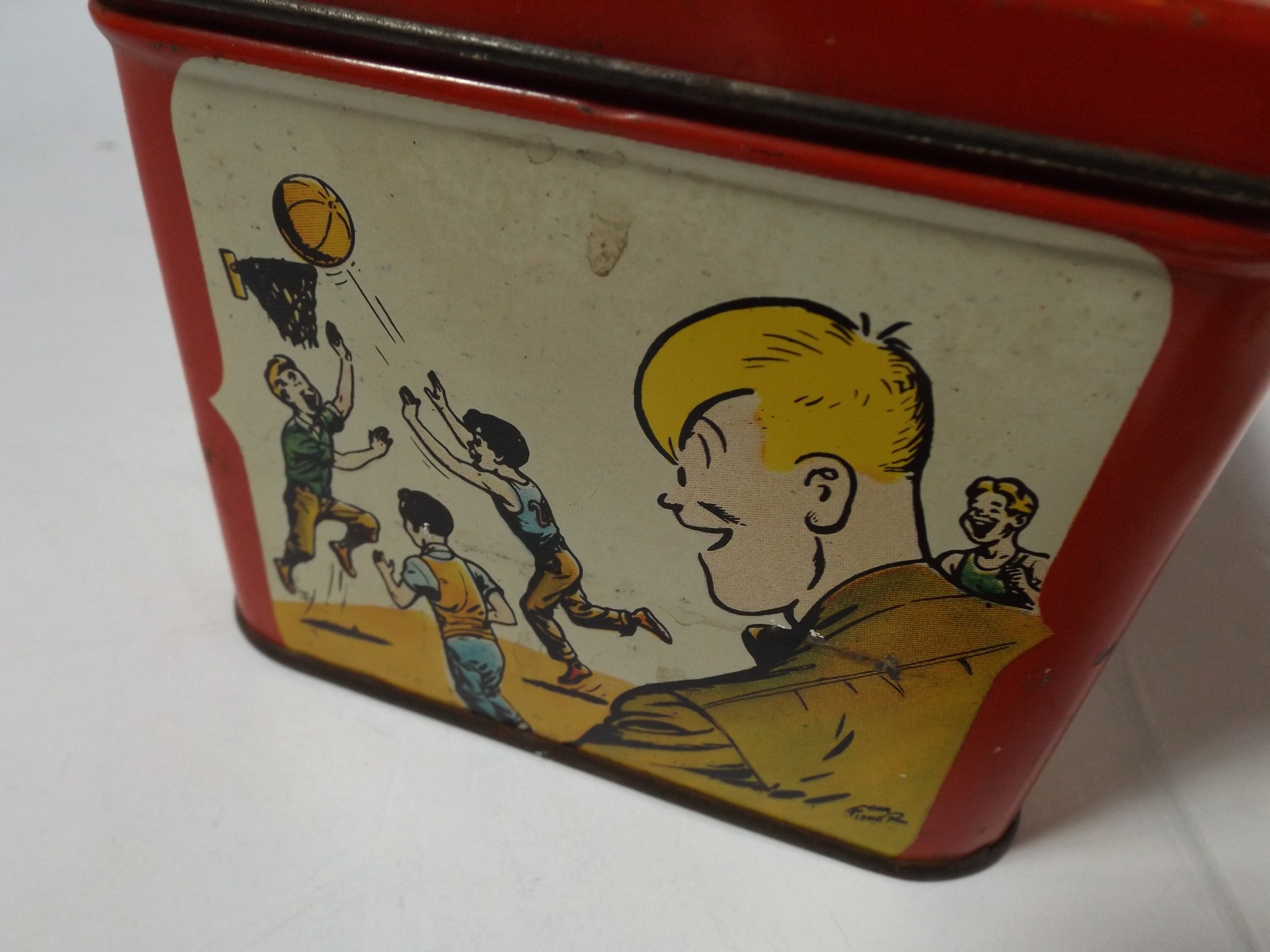 Vintage Joe Palooka Lunchbox, Circa 1948