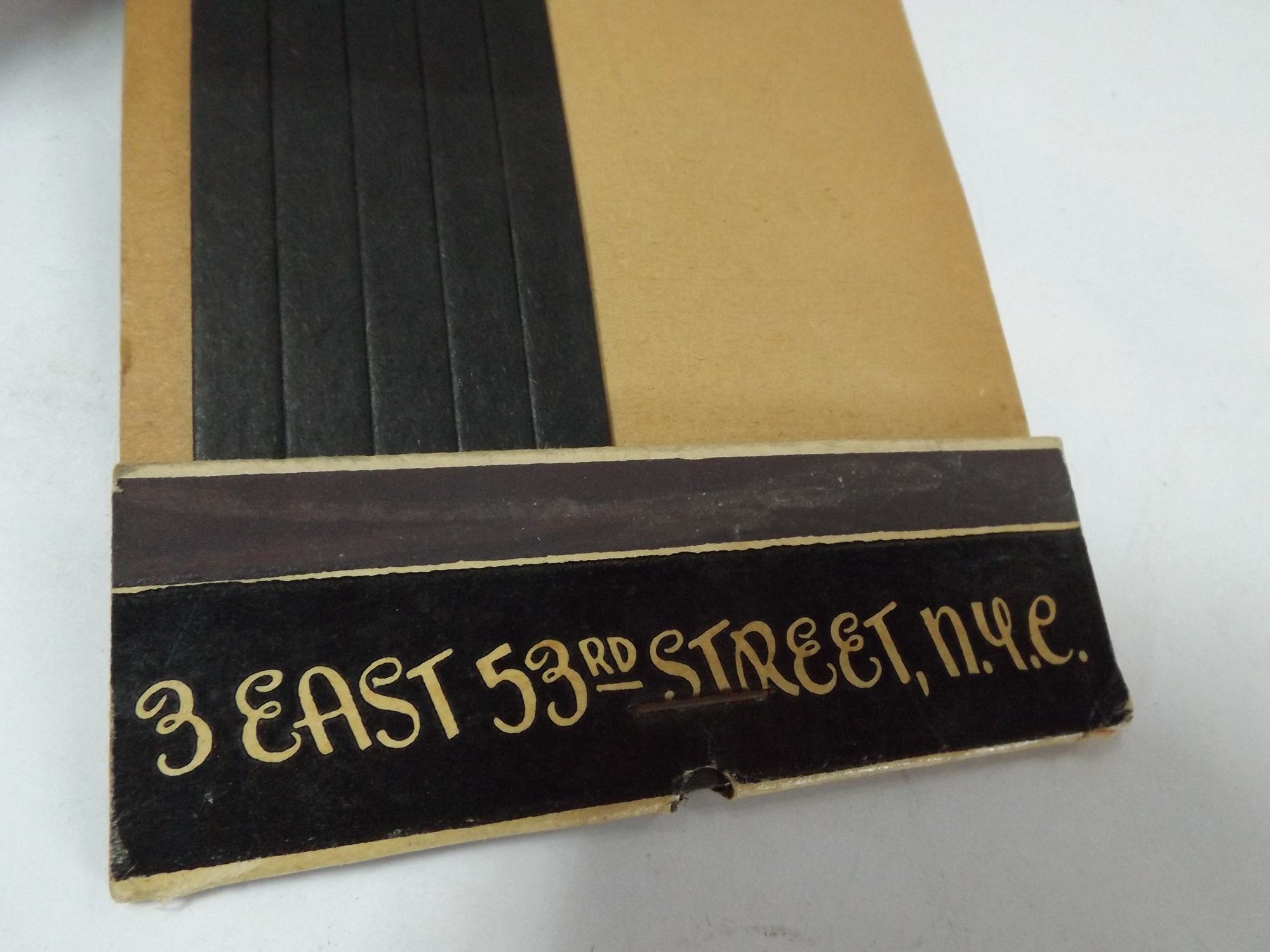 Vintage Stork Club Ash Receiver and Matchbook