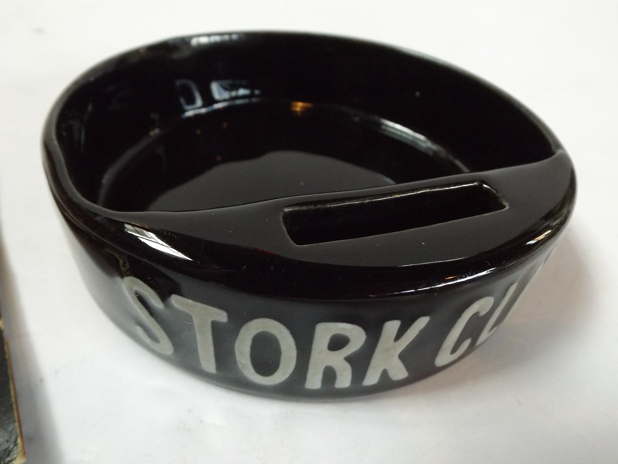 Vintage Stork Club Ash Receiver and Matchbook