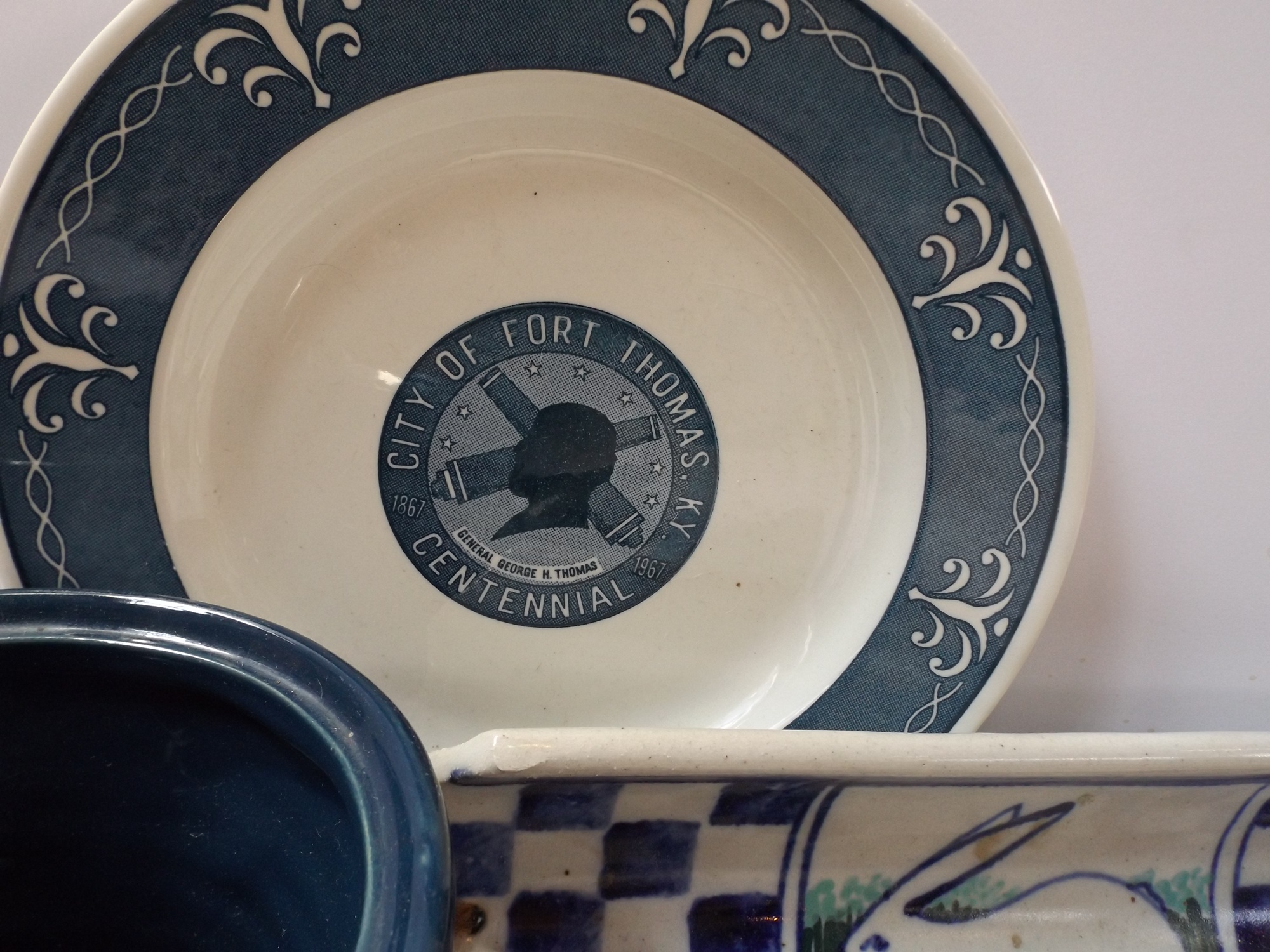 Blue and White China and Ceramics