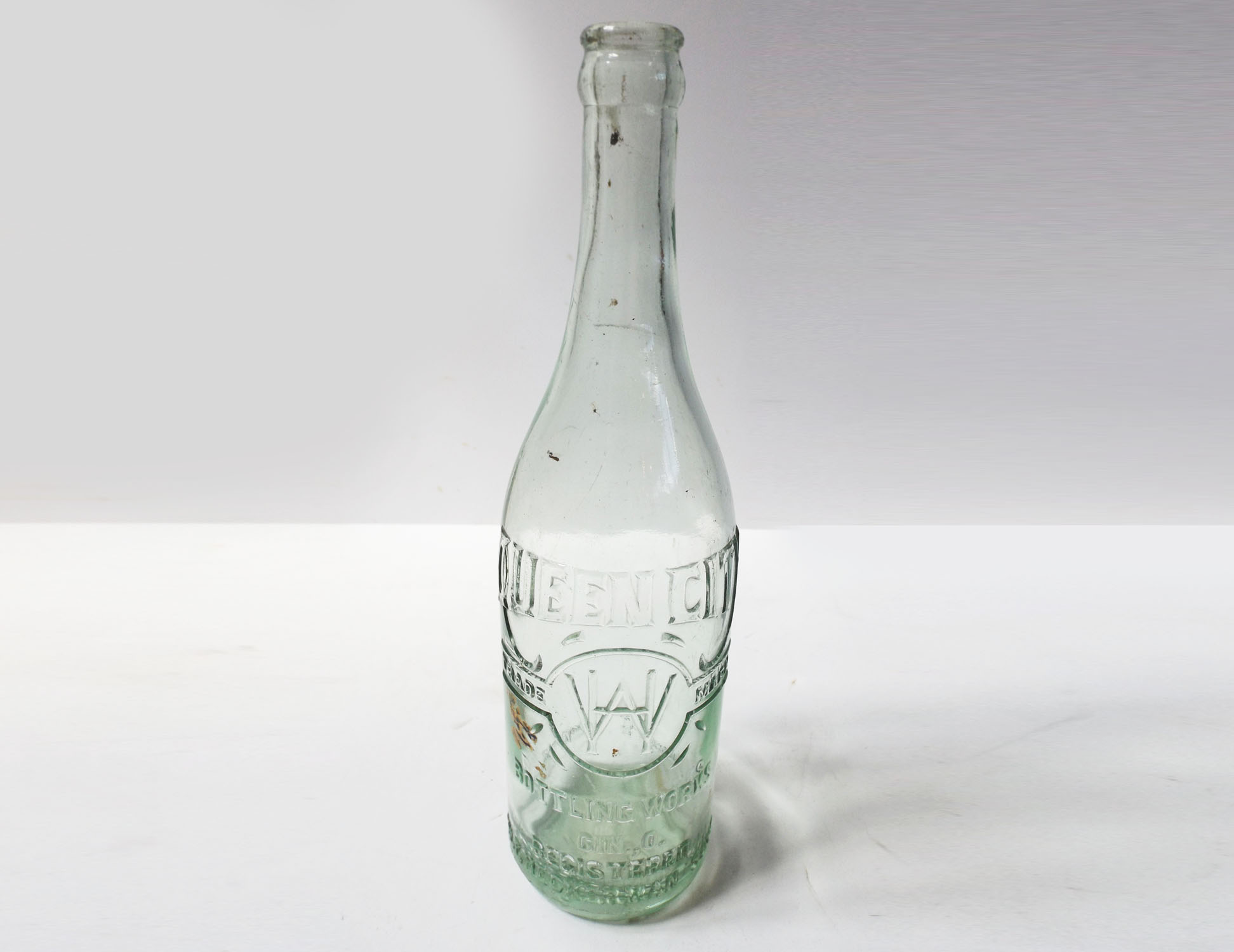 Vintage Queen City Bottling Works Bottle 