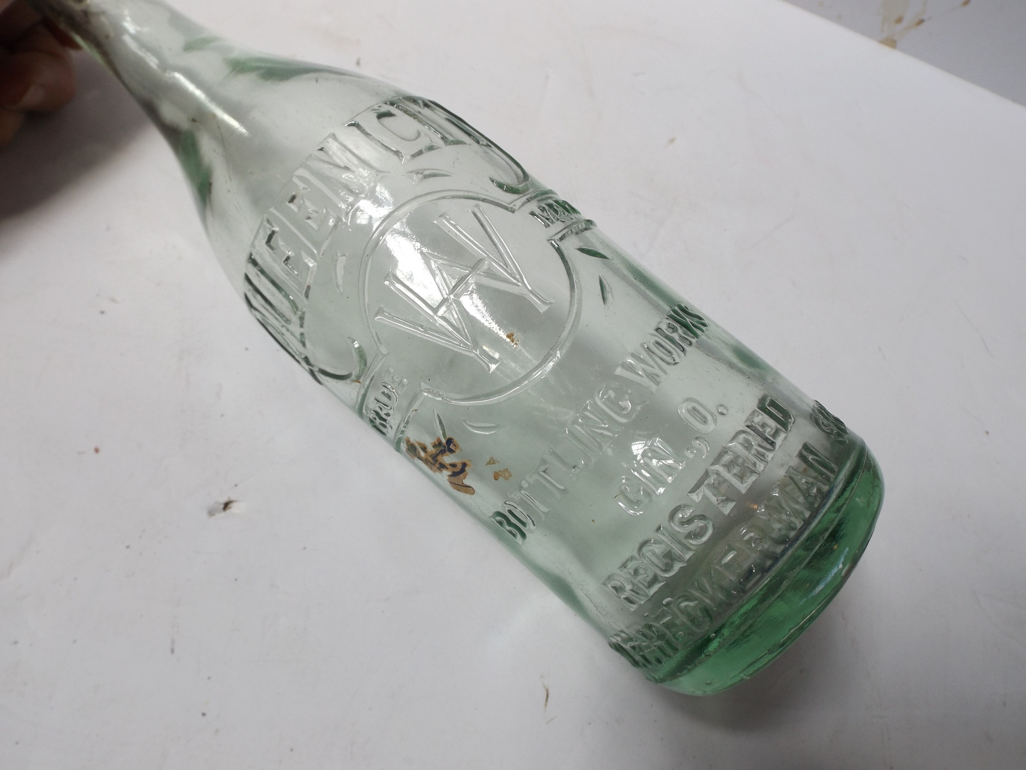 Vintage Queen City Bottling Works Bottle 