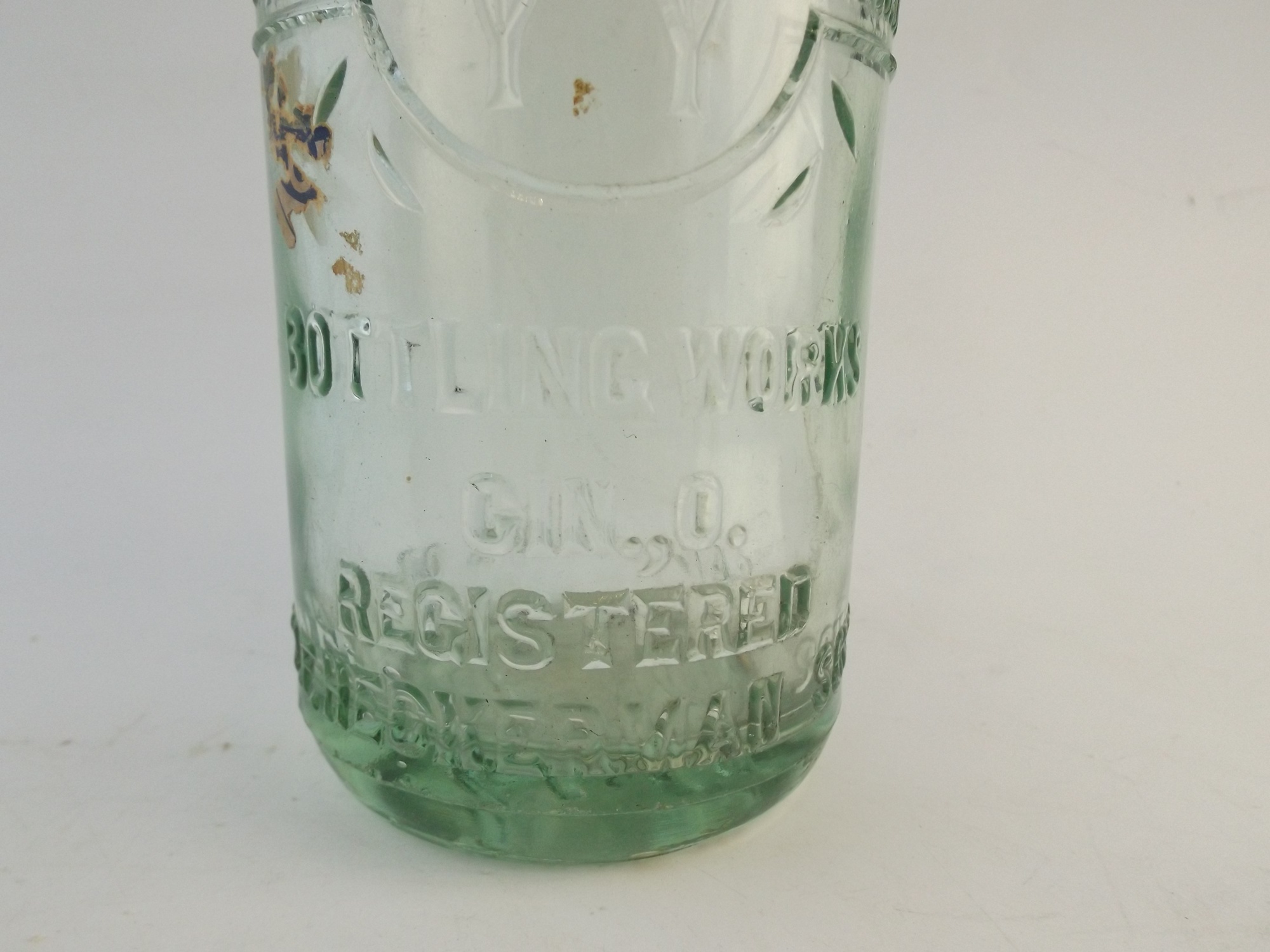 Vintage Queen City Bottling Works Bottle 