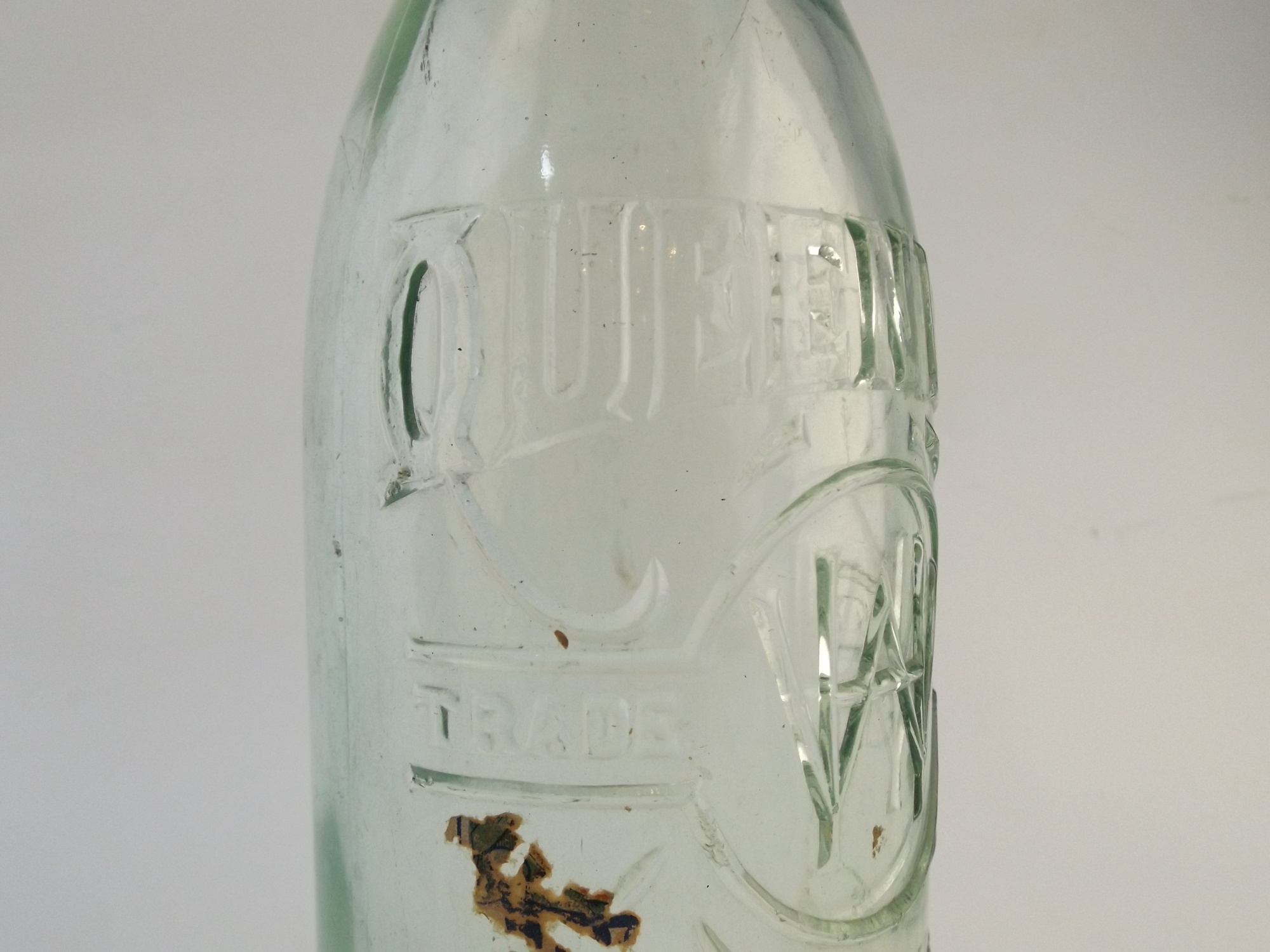 Vintage Queen City Bottling Works Bottle 