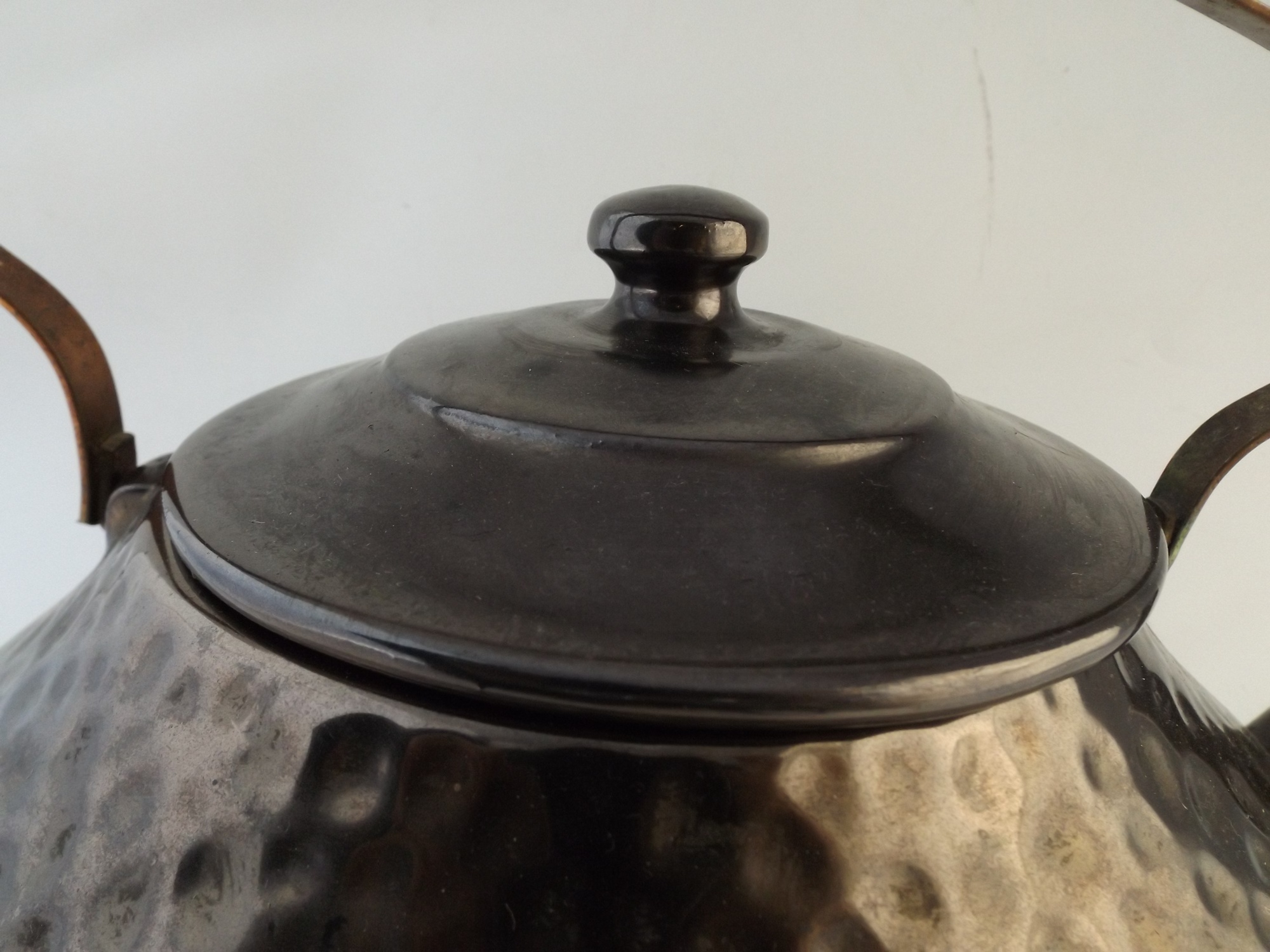 McCoy Pottery Copper-Glazed Teapot