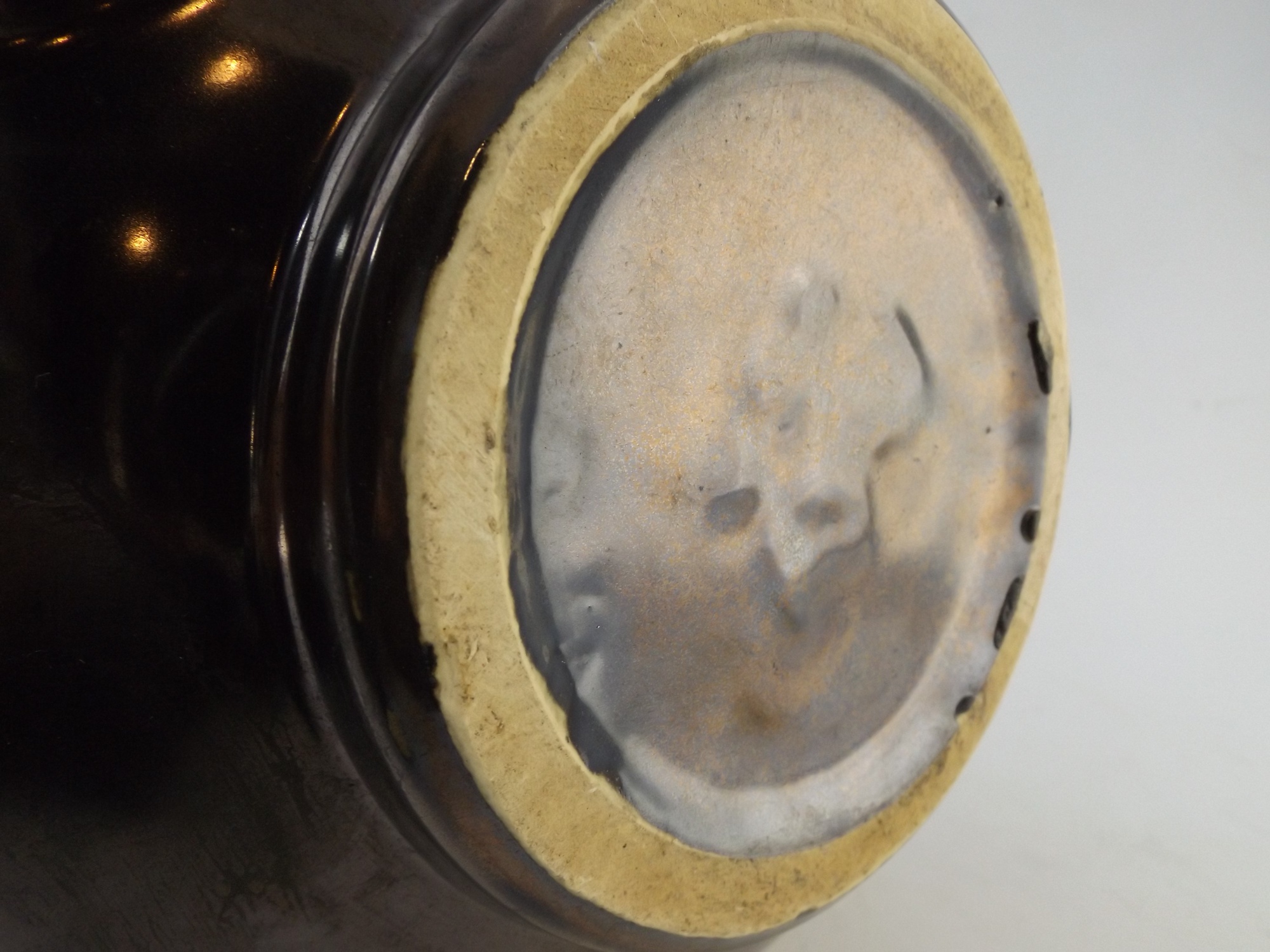 McCoy Pottery Copper-Glazed Teapot