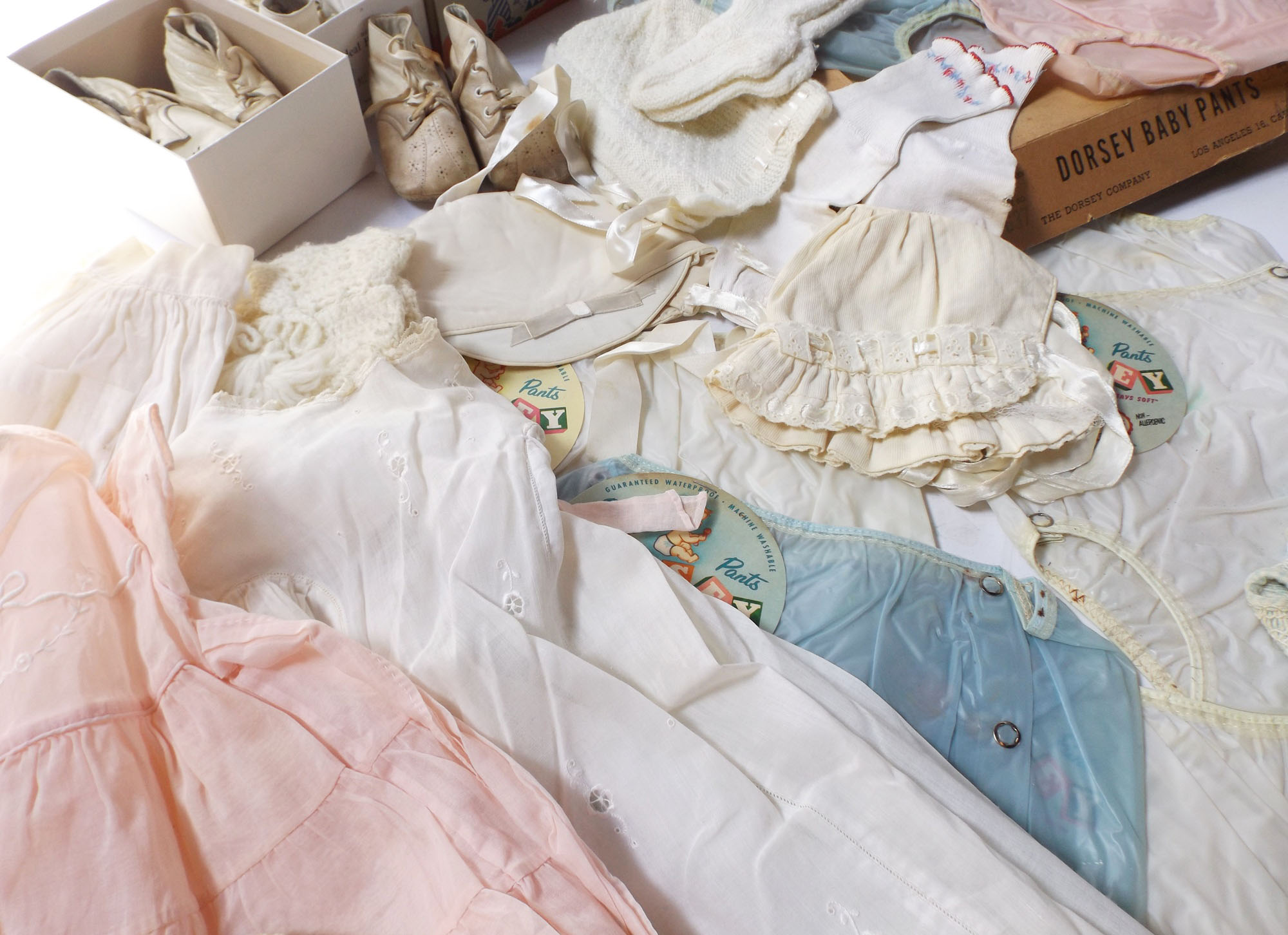 Vintage Baby Clothes and Shoes