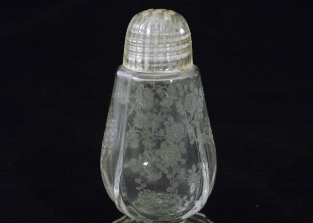 Vintage Cambridge "Rose Point" Etched Glass Dinnerware Set