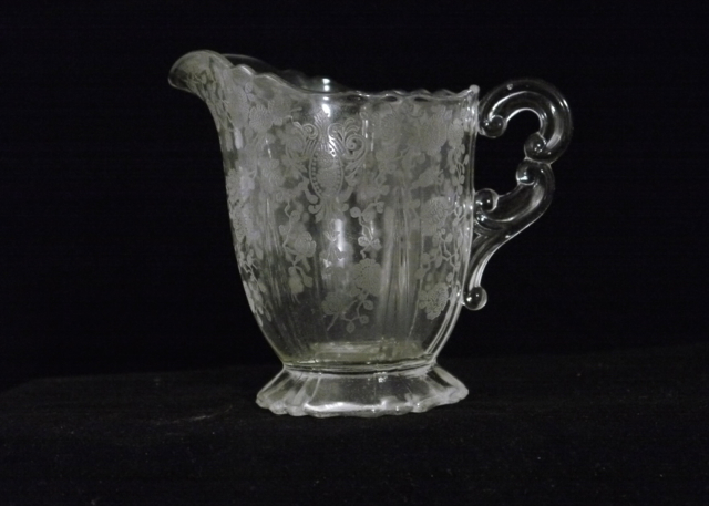 Vintage Cambridge "Rose Point" Etched Glass Dinnerware Set