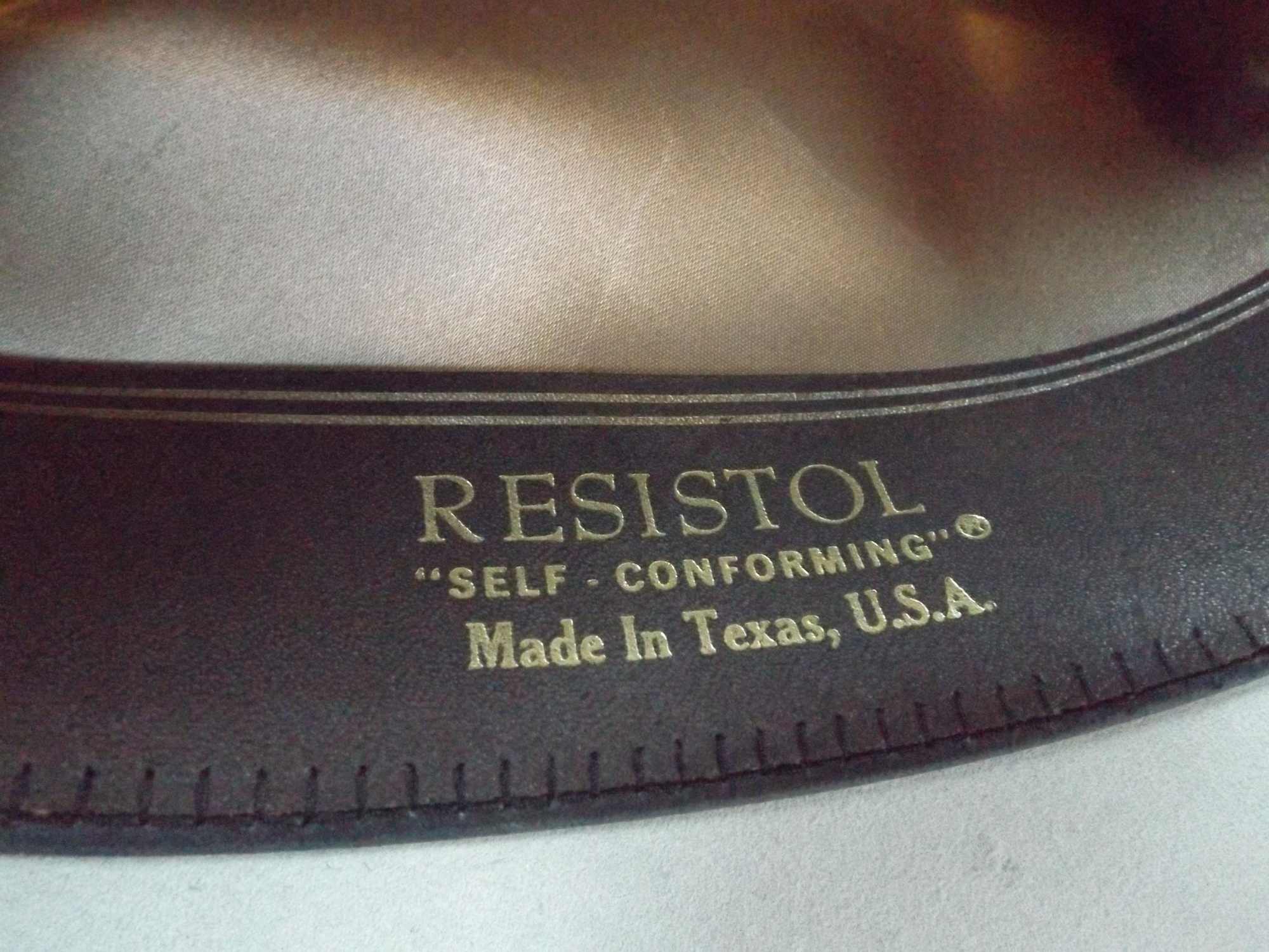 Resistol Beaver Cowboy Hat, Mexican Abalone Buckle, Bolo Ties