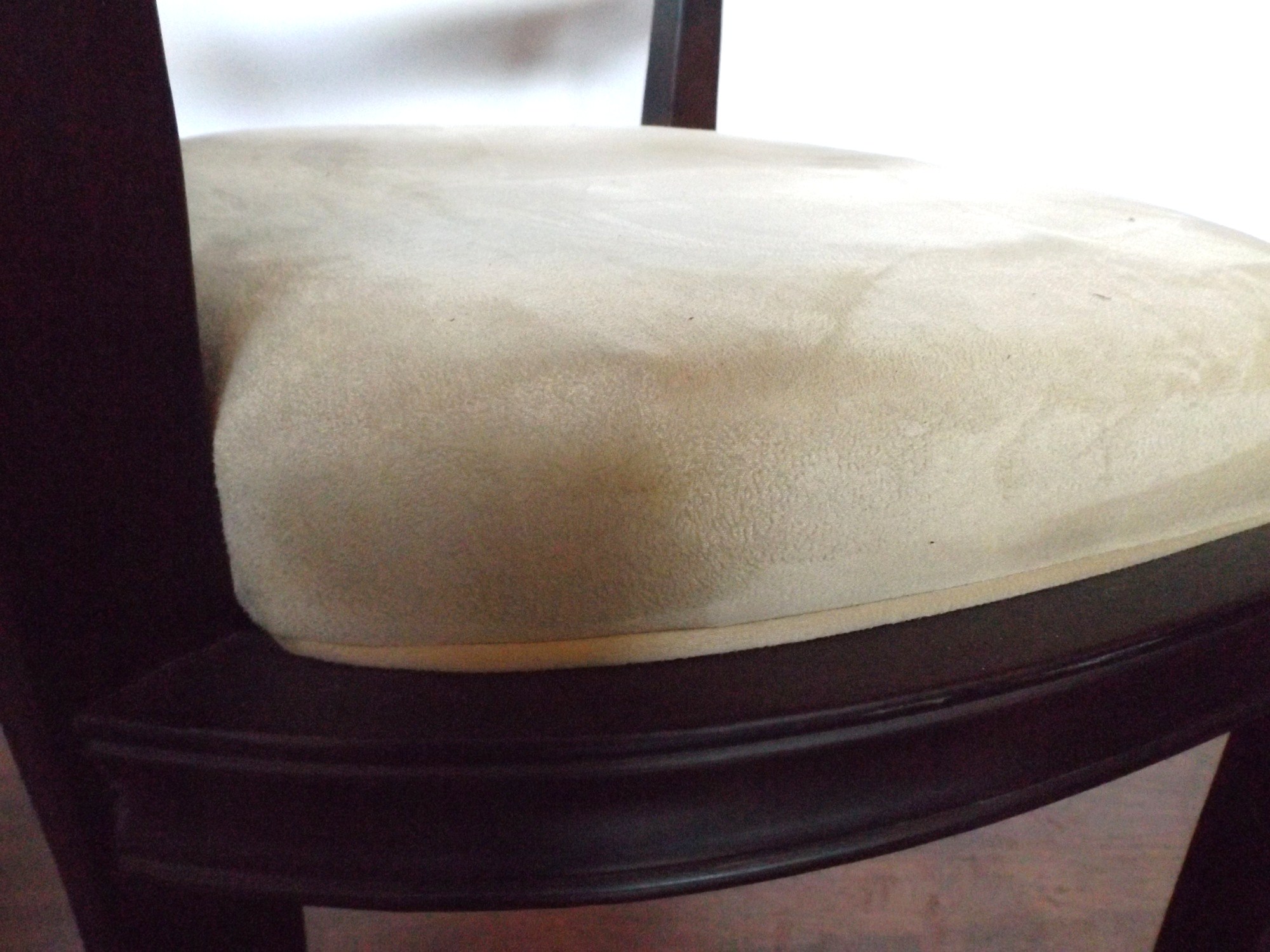 Black Lacquered Transitional Chairs