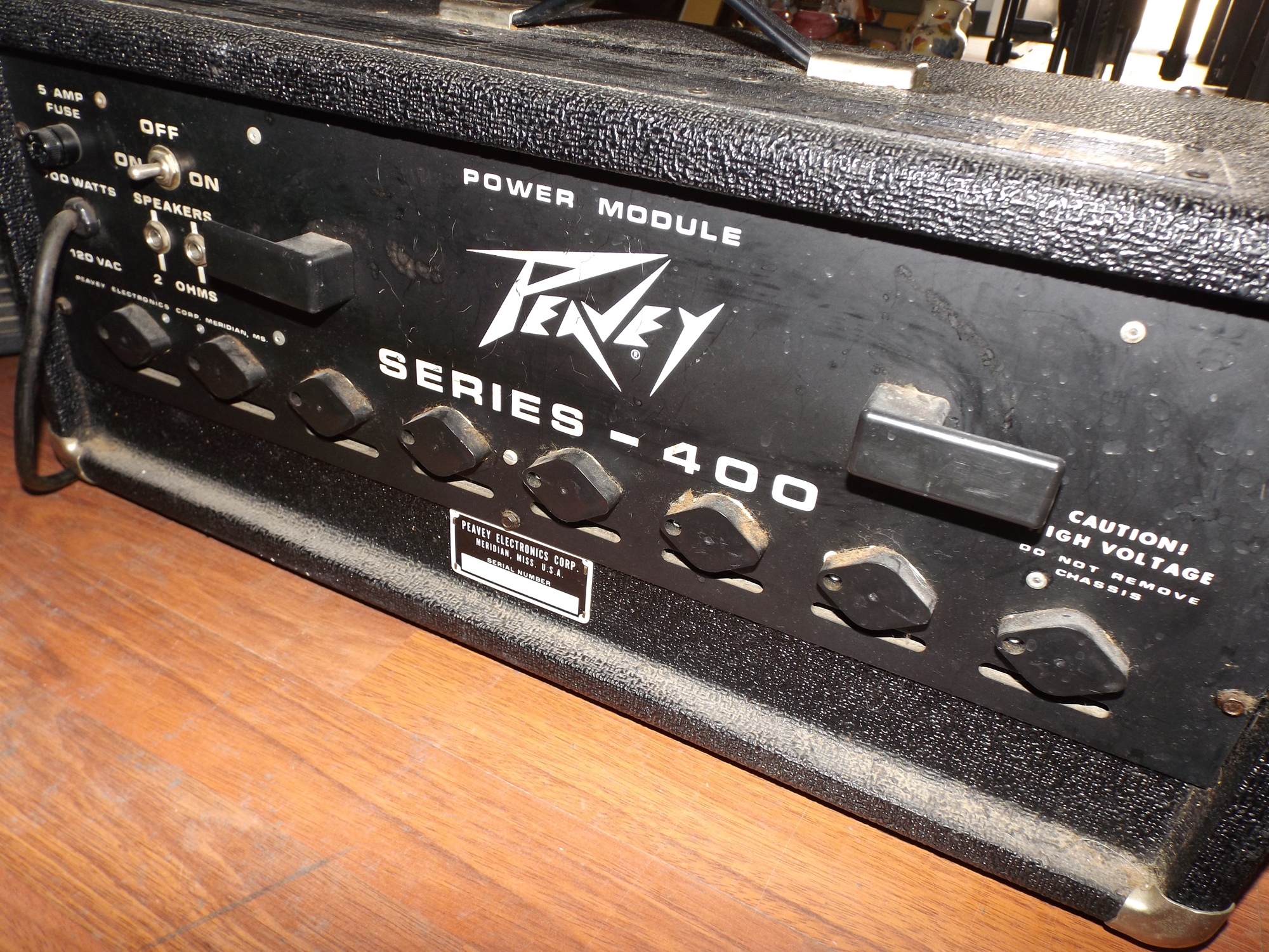 Yamaha Speakers and Peavey Power Module