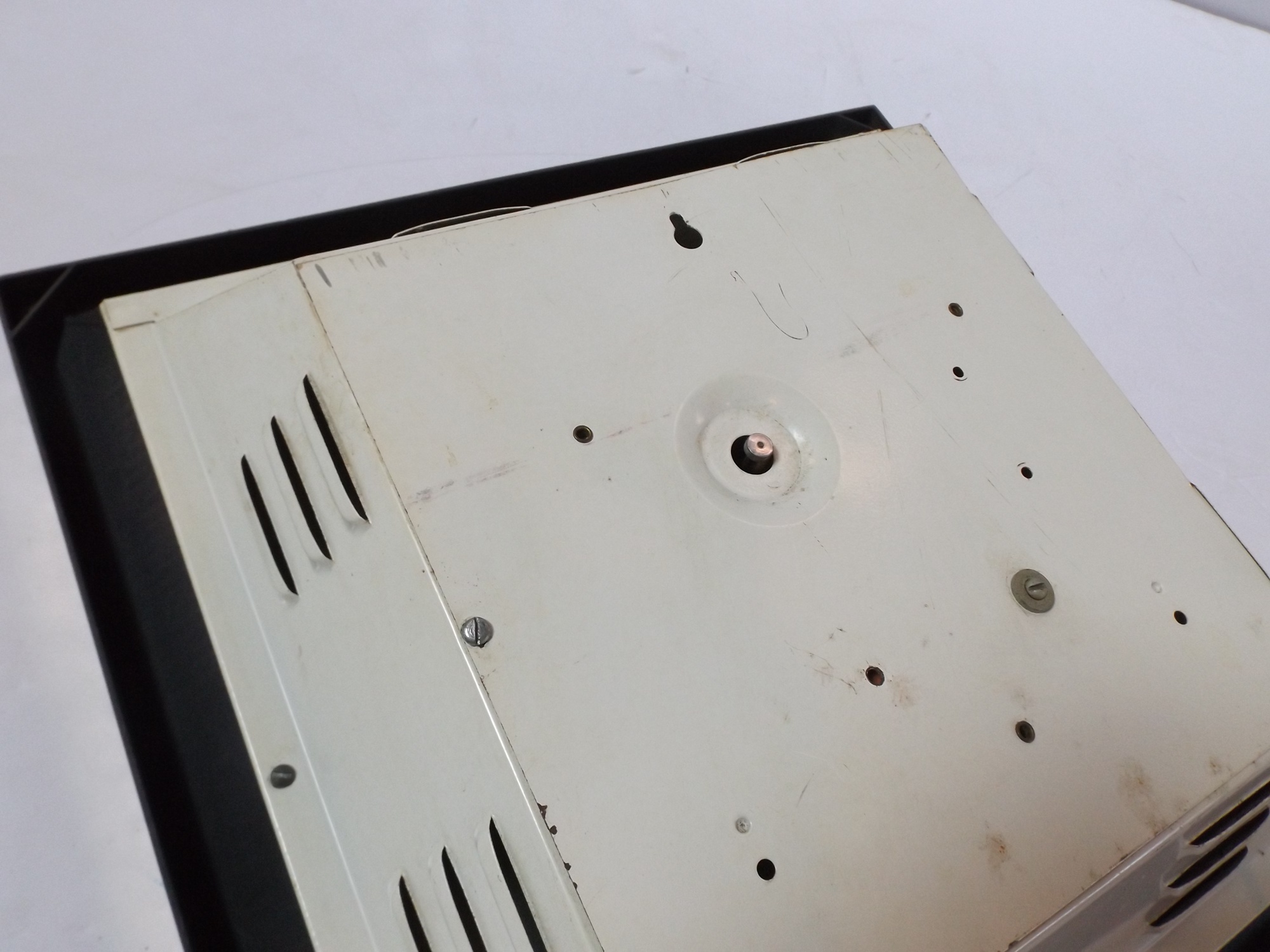 Mid Century Lighted Electric Wall Clock