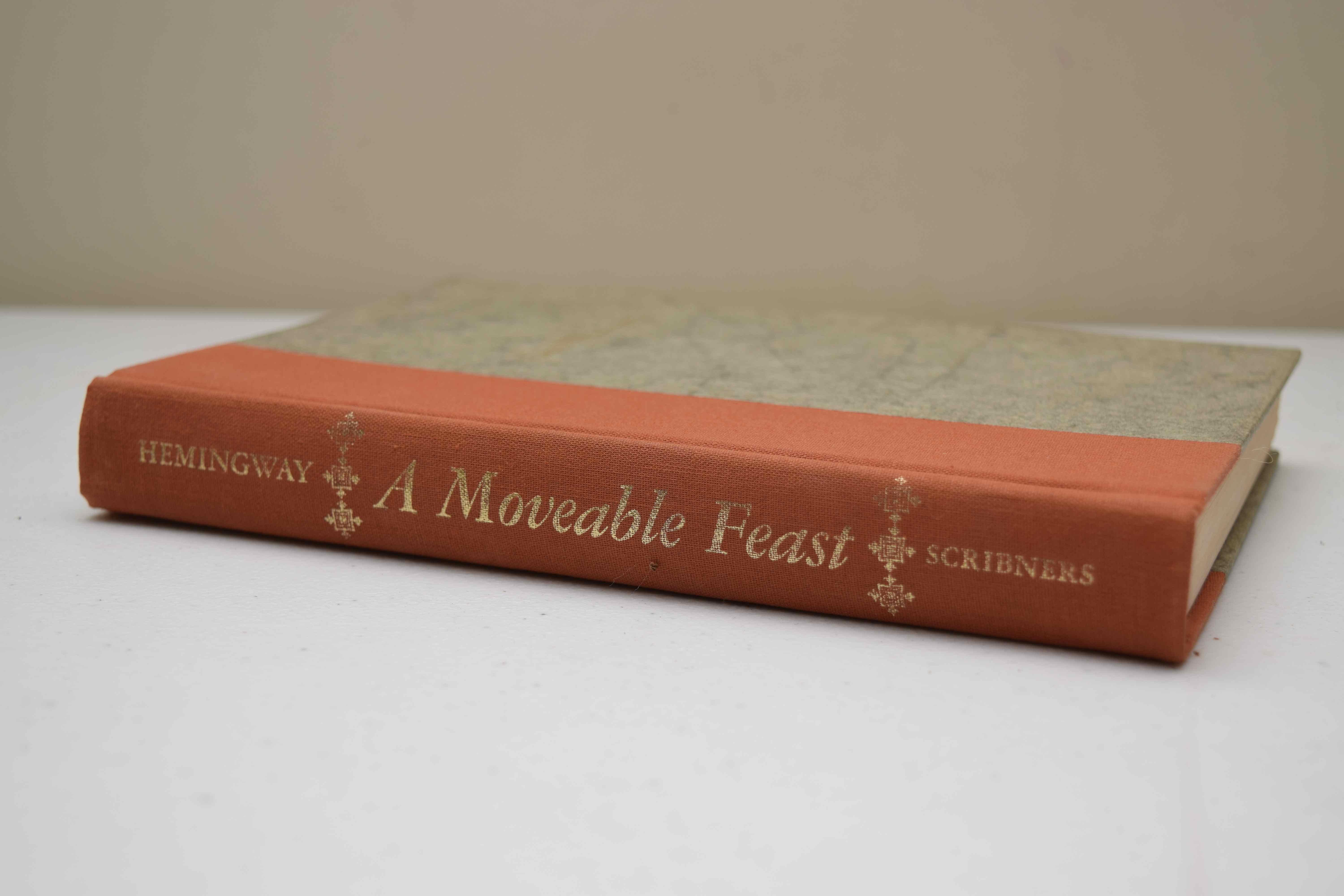 1964 Edition of "A Moveable Feast" by Ernest Hemingway