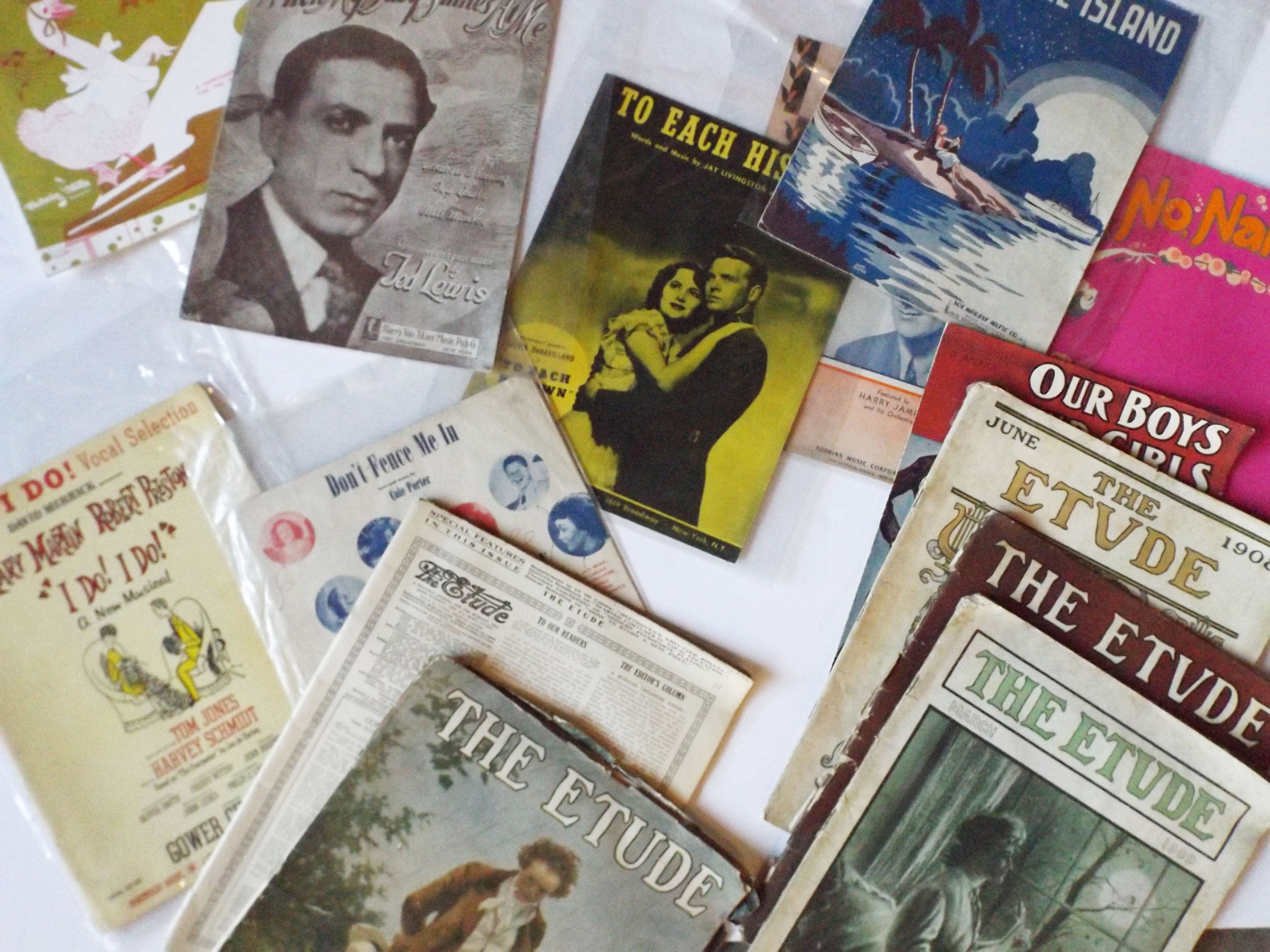 Vintage Music Ephemera