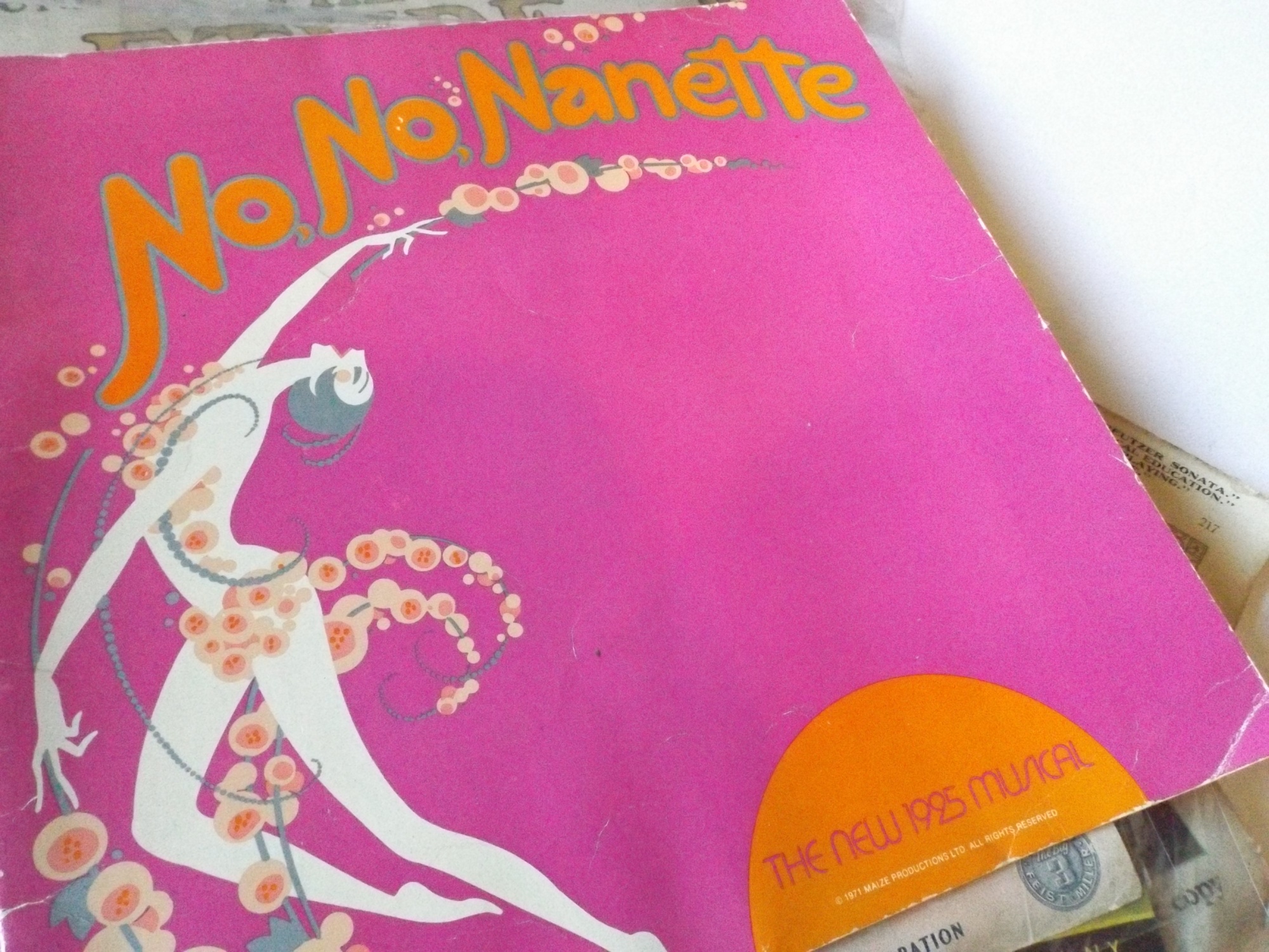 Vintage Music Ephemera