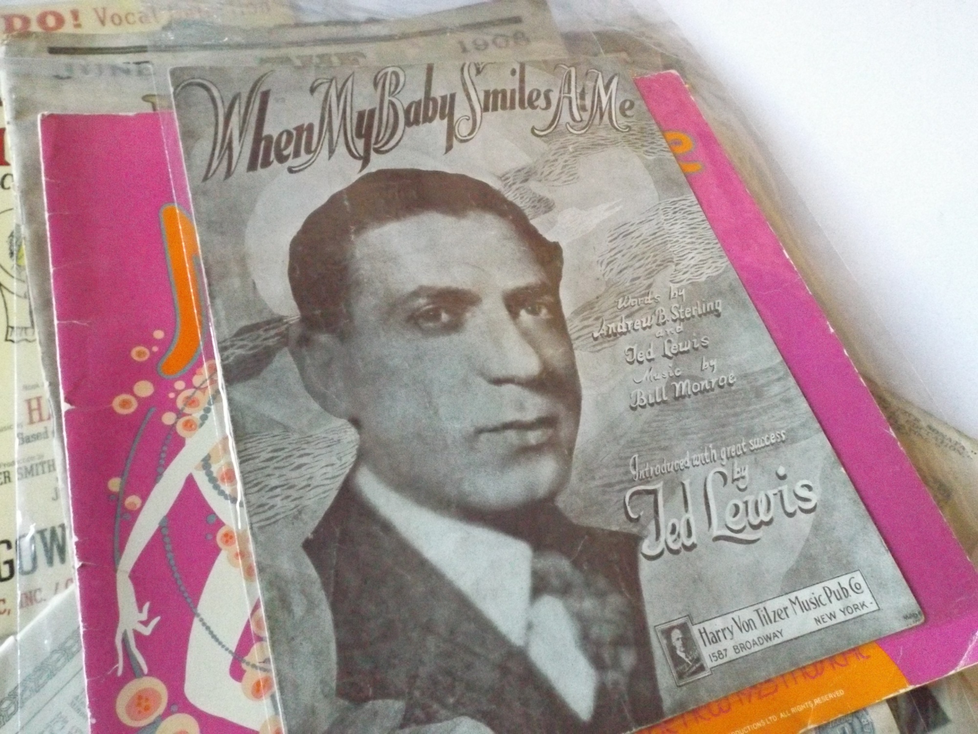 Vintage Music Ephemera