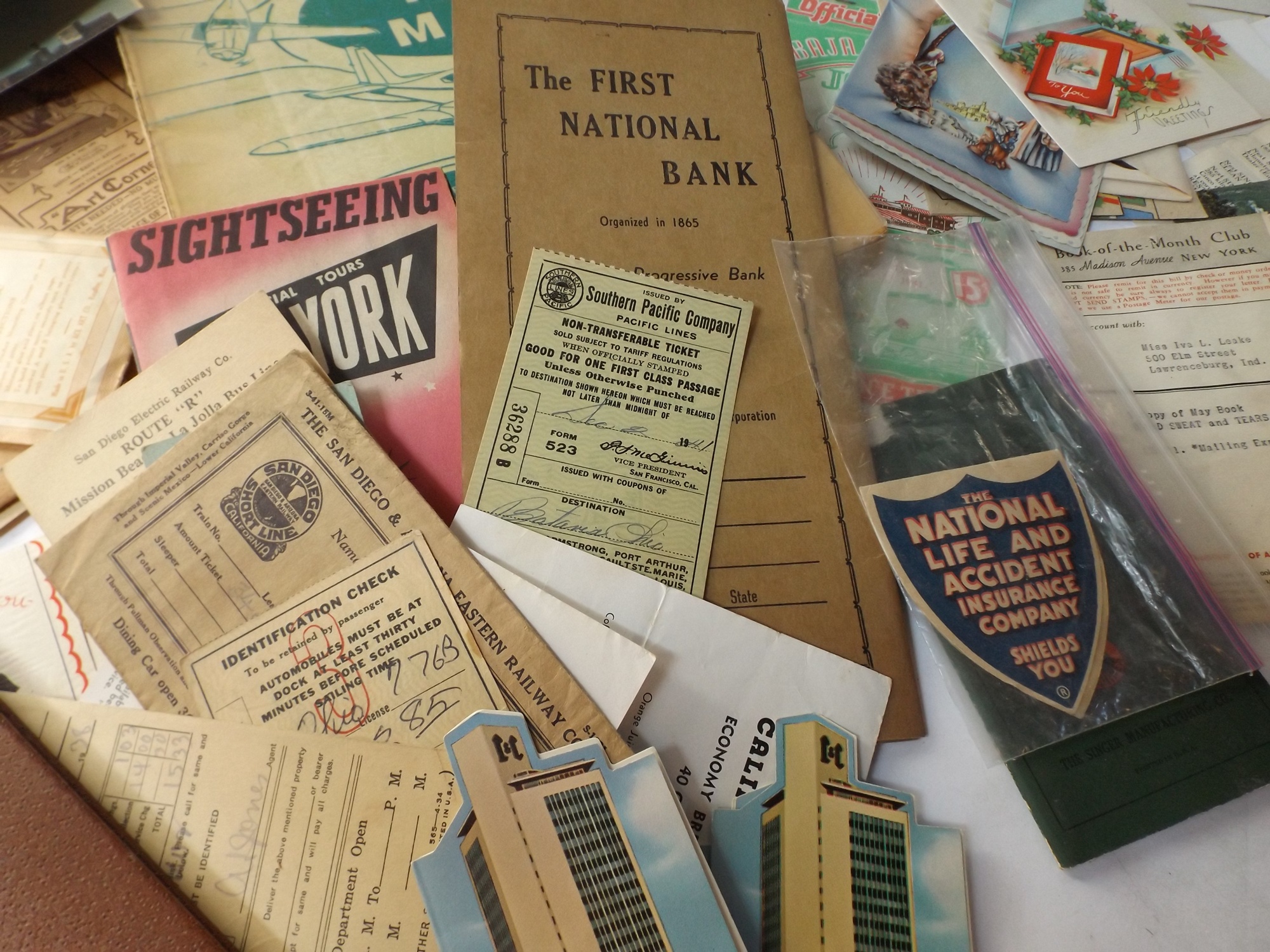 Vintage Ephemera Collection