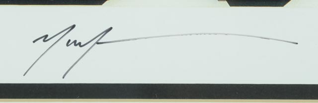 Signed and Framed Print of Abstract "Exotica" by Marvin Murphy