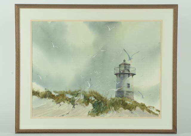 Original Keith Spears Jr. Watercolor On Paper Painting