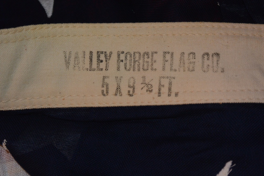 Three American Flags and One Ohio Flag