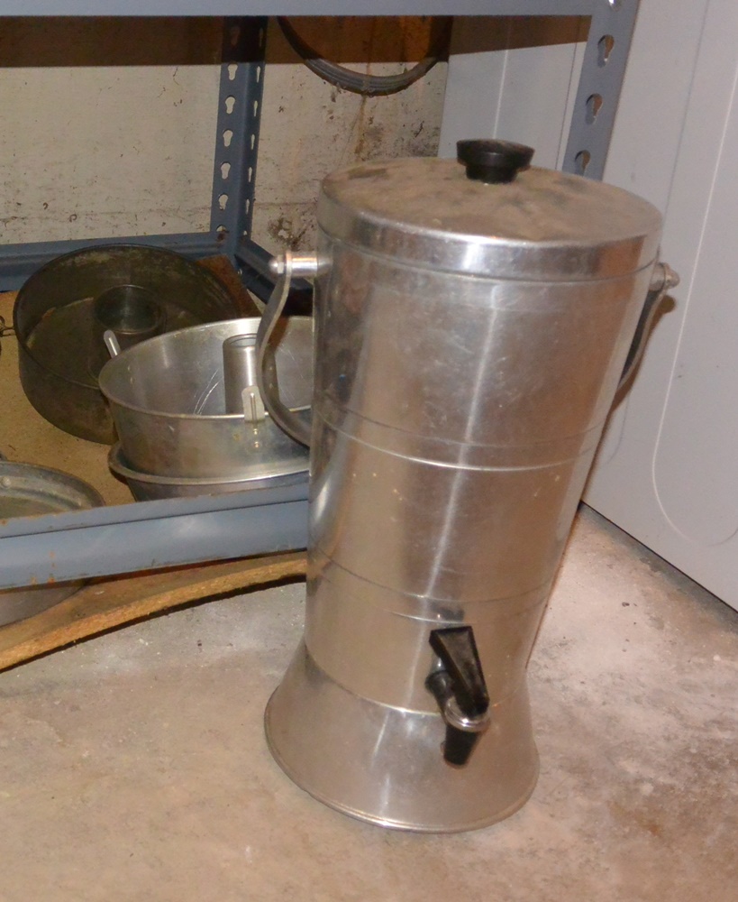 3 Shelf Lot Of Metal Kitchen Items