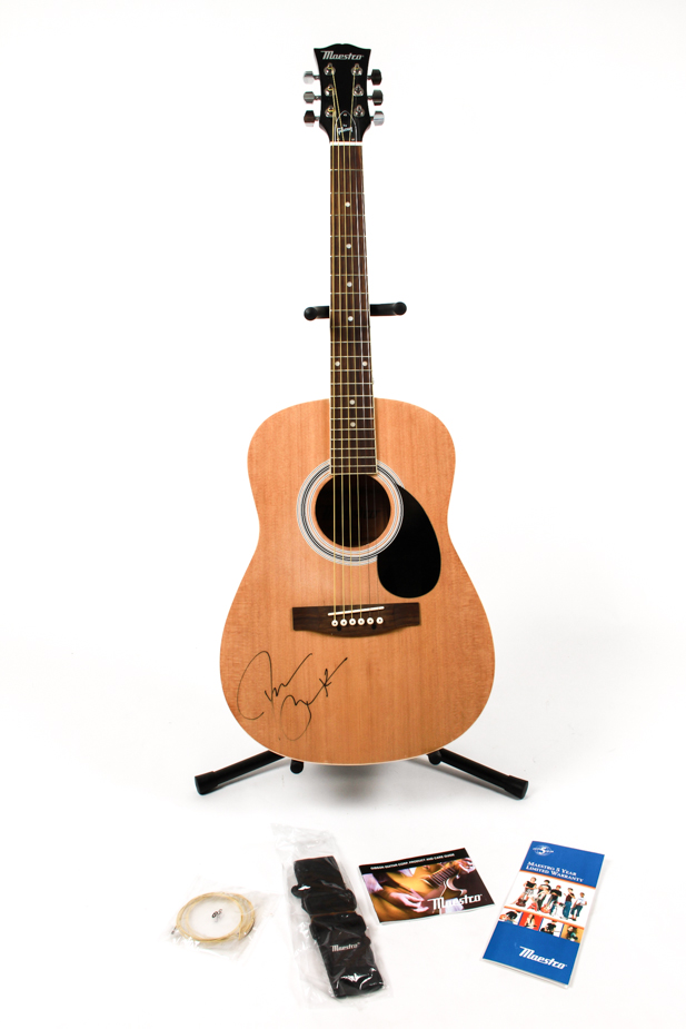 Darius Rucker Autographed Acoustic Guitar