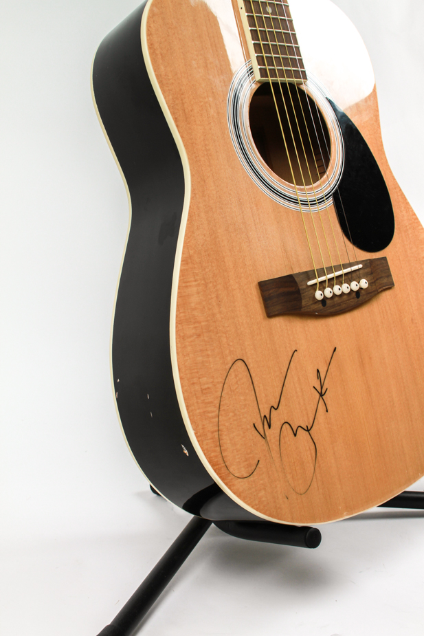 Darius Rucker Autographed Acoustic Guitar
