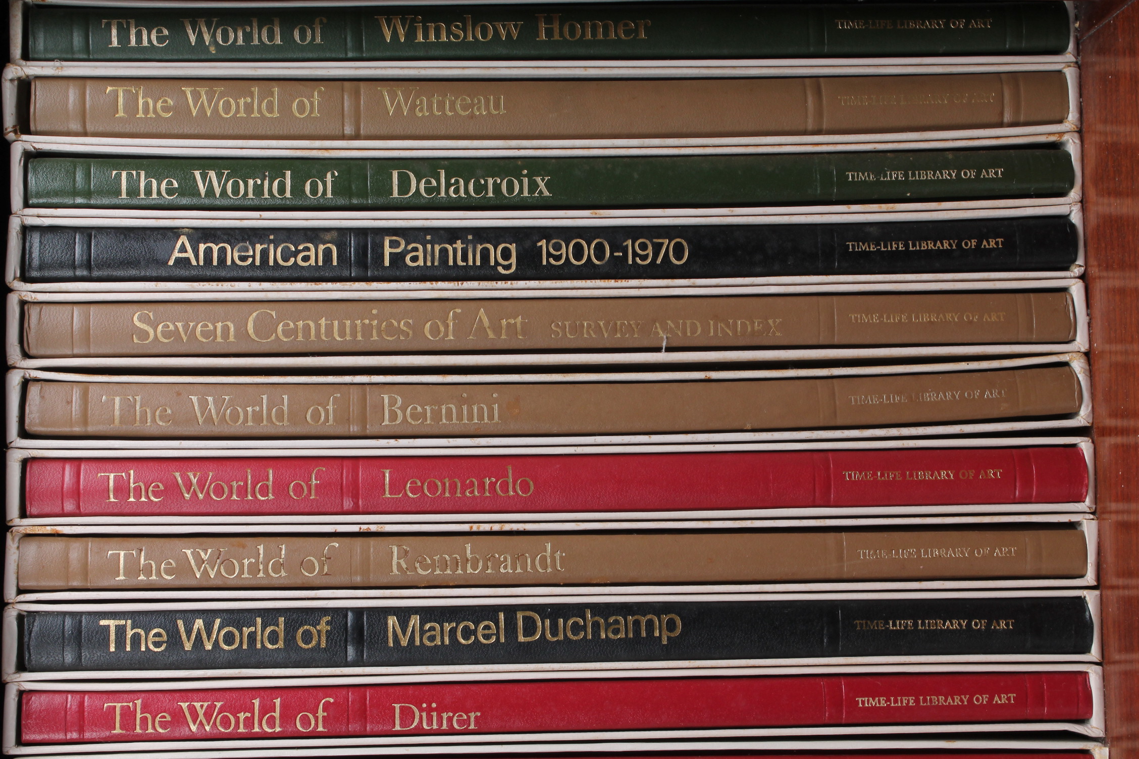 Complete 28-Volume Set of Time-Life Library of Art Series