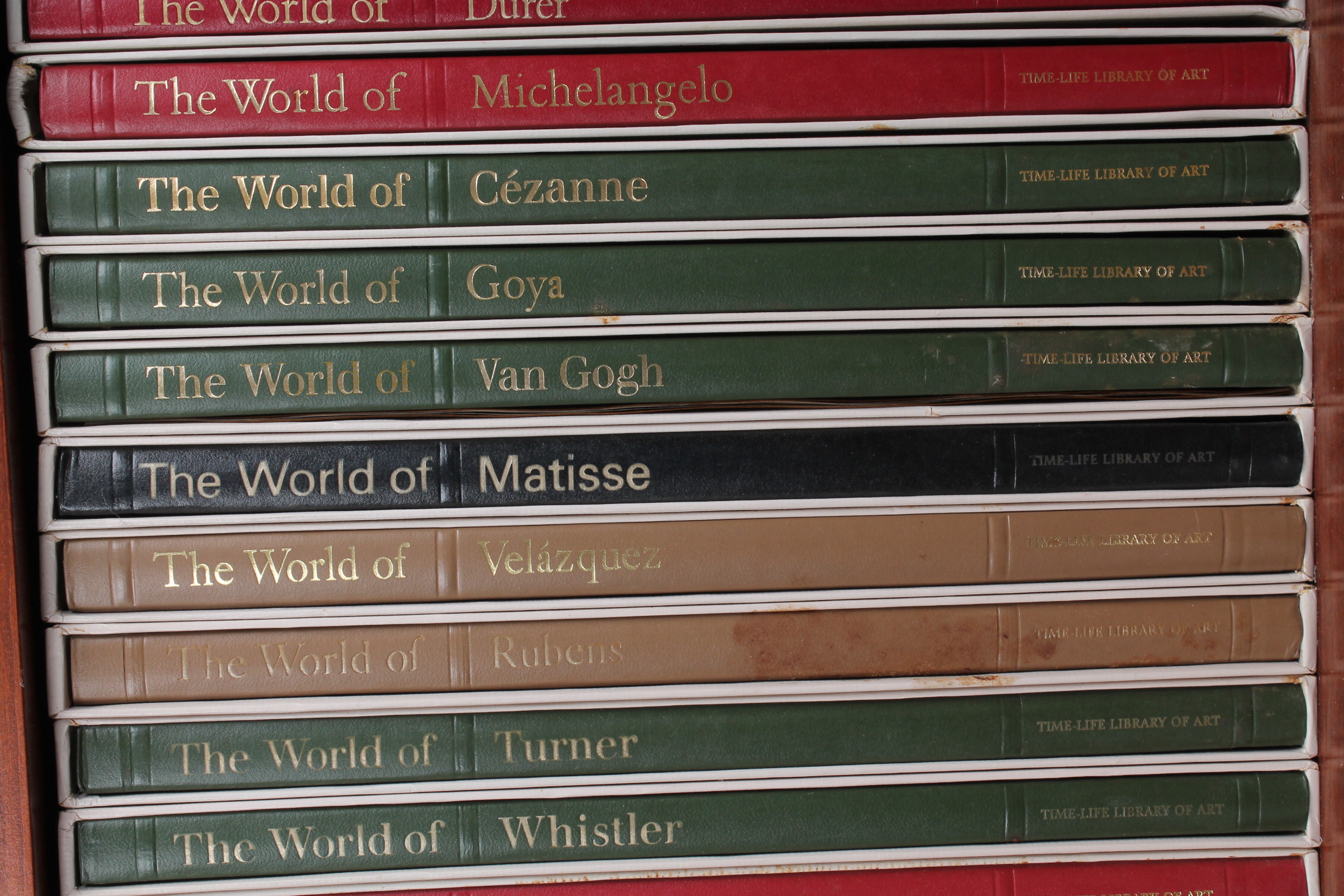 Complete 28-Volume Set of Time-Life Library of Art Series