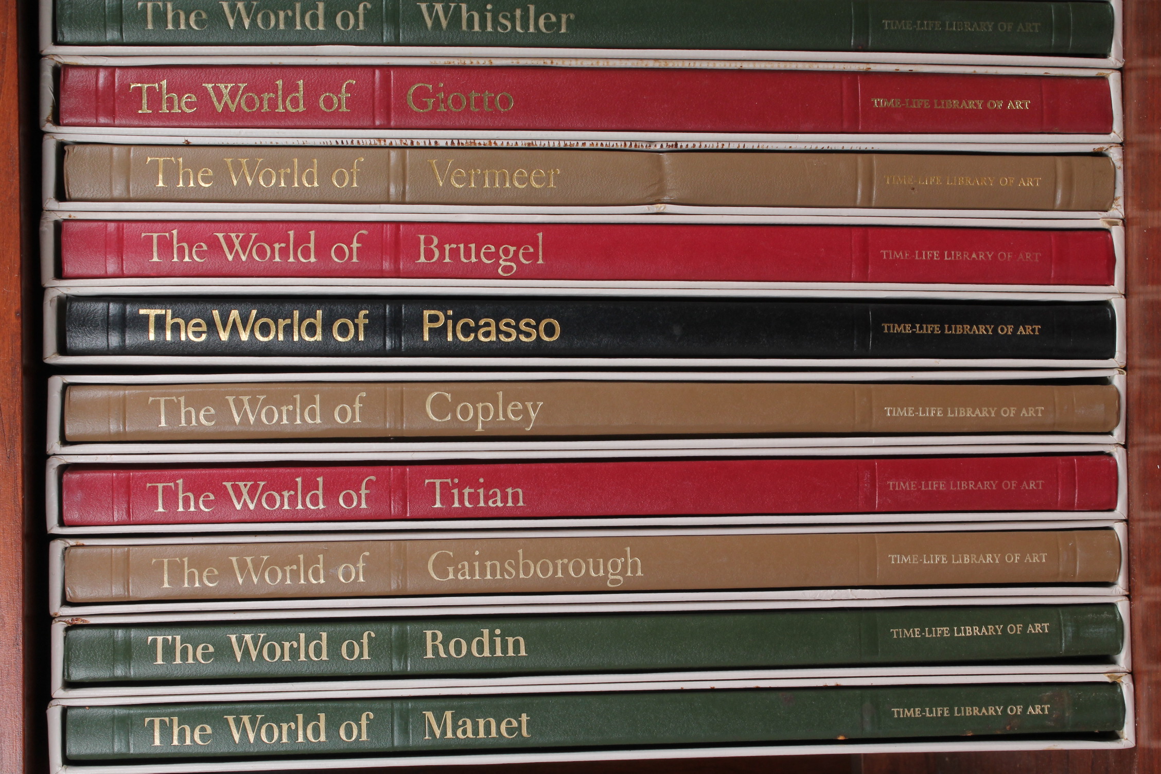 Complete 28-Volume Set of Time-Life Library of Art Series