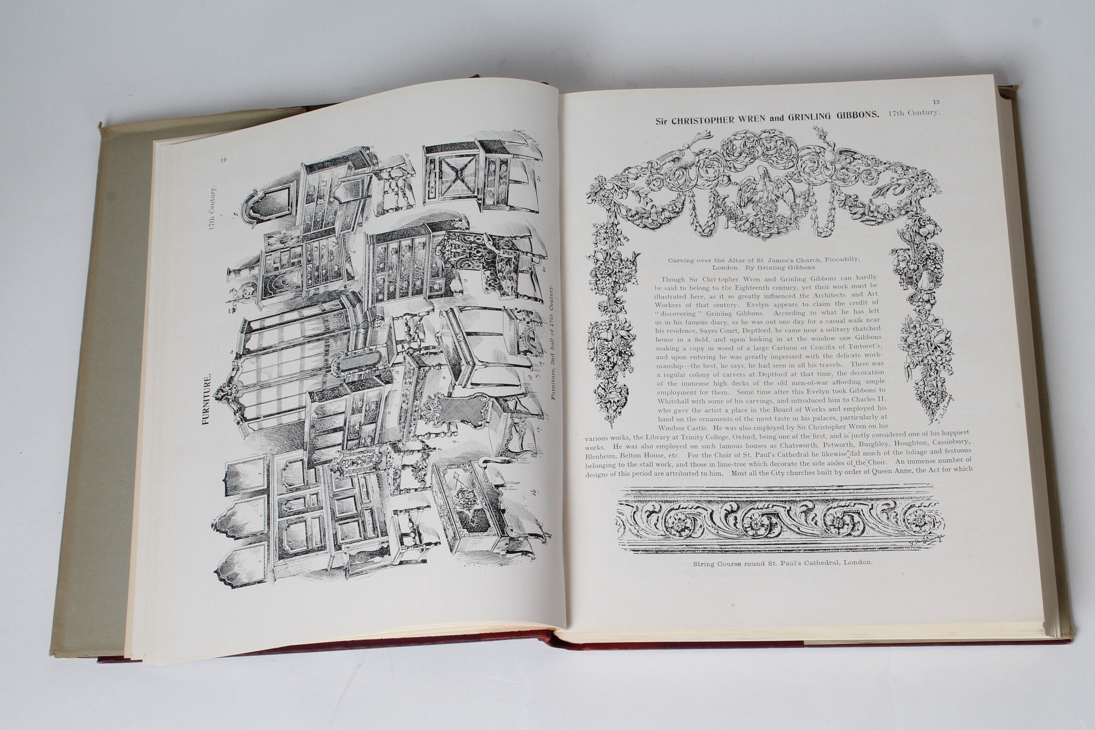 Grouping of Seven Assorted Antique and Vintage Art Books