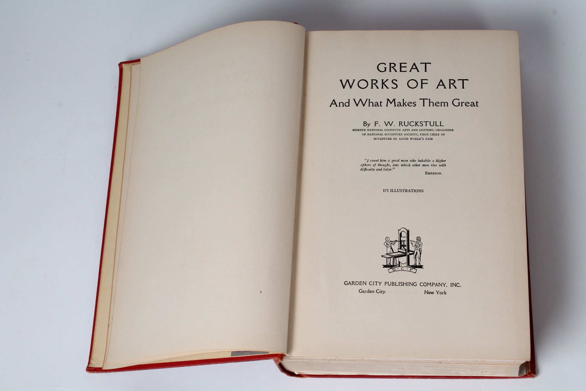 Grouping of Seven Assorted Antique and Vintage Art Books