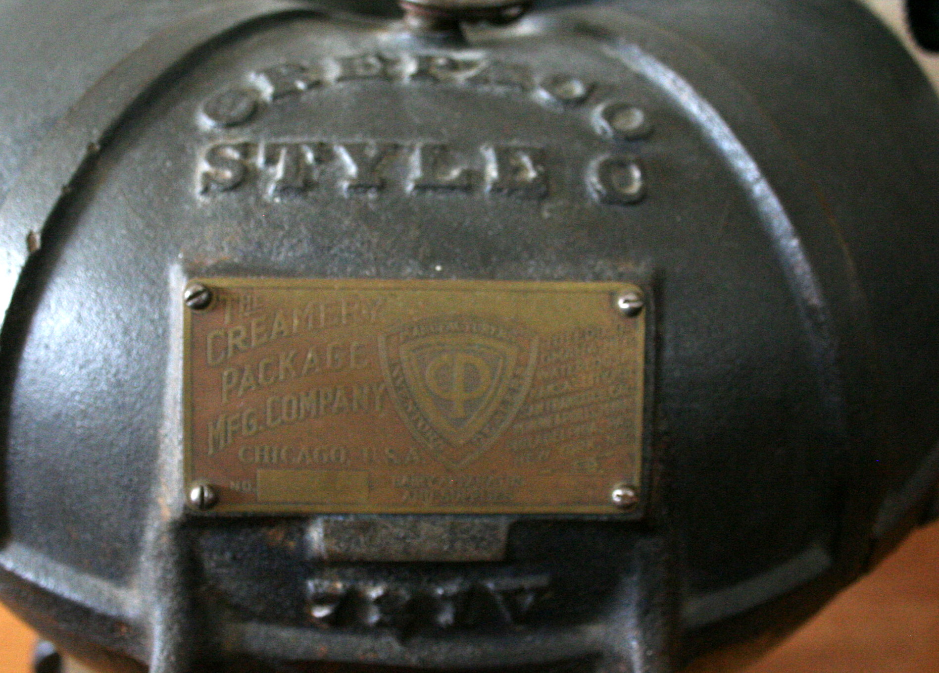 Antique Cast Iron Cream Separator