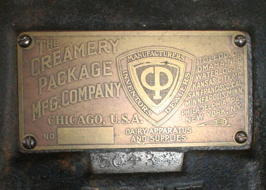 Antique Cast Iron Cream Separator